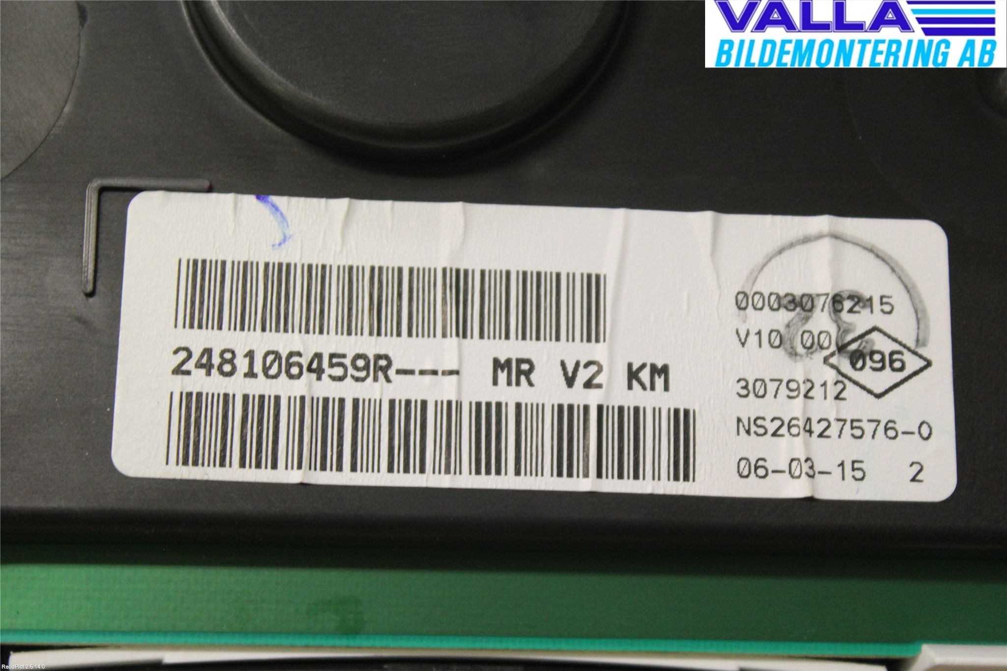 Dacia SANDERO/STEPWAY 13-20 Instrument Komb