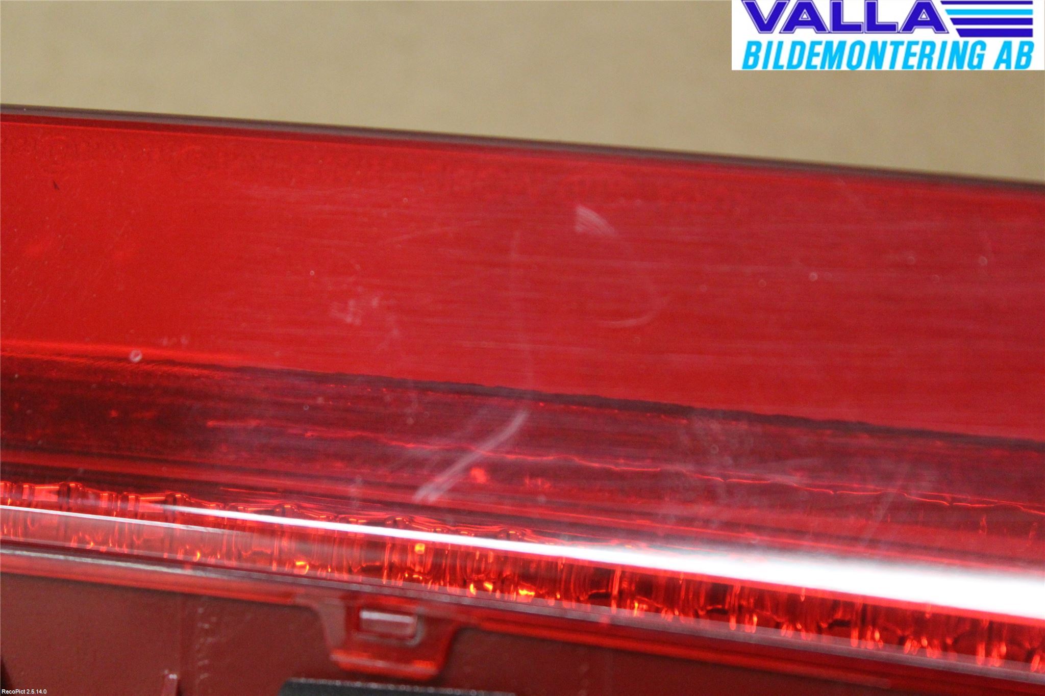 Kia SPORTAGE (SL) 11-15 Bromsljus Bakruta