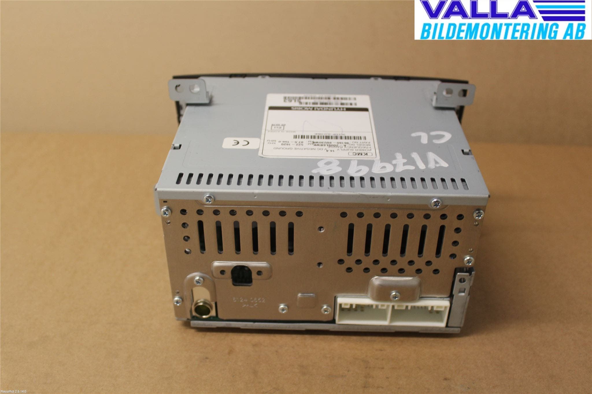 Kia SPORTAGE (SL) 11-15 Cd Radio - Multimediapanel