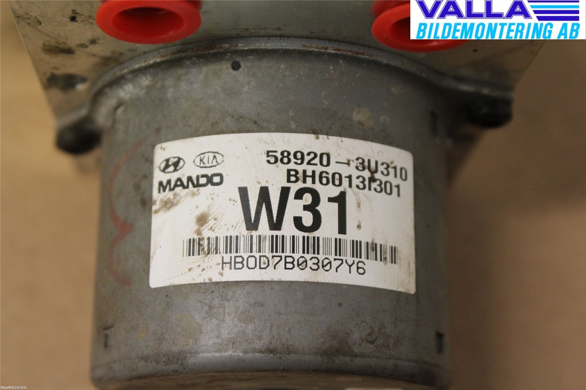 Kia SPORTAGE (SL) 11-15 Abs Hydraulaggregat