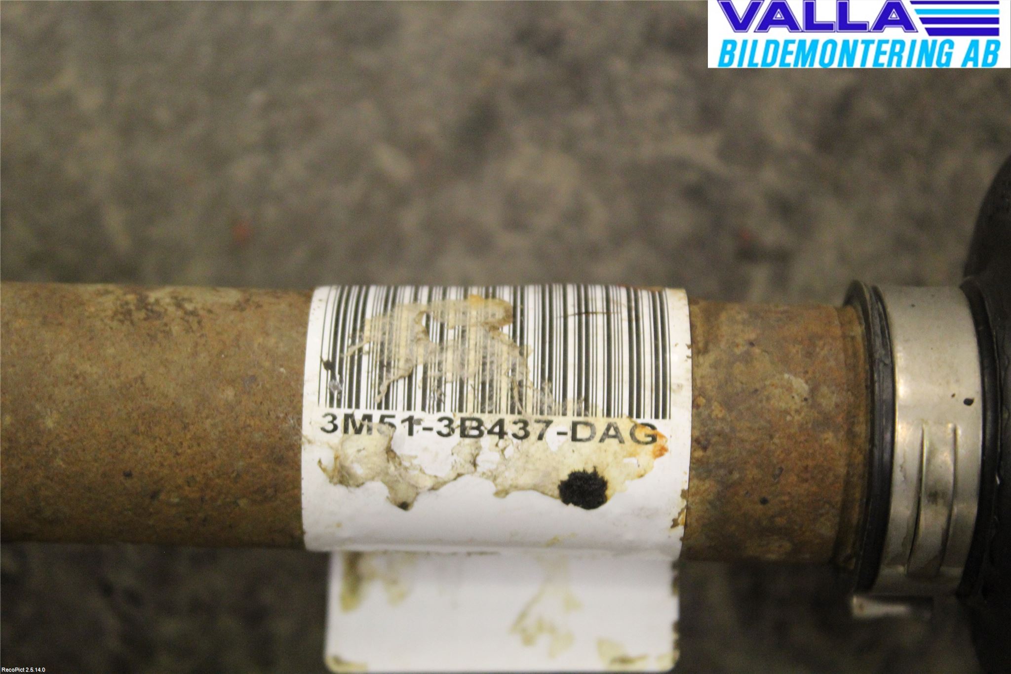 Ford FOCUS 08-11 Drivaxel Fram Vänster