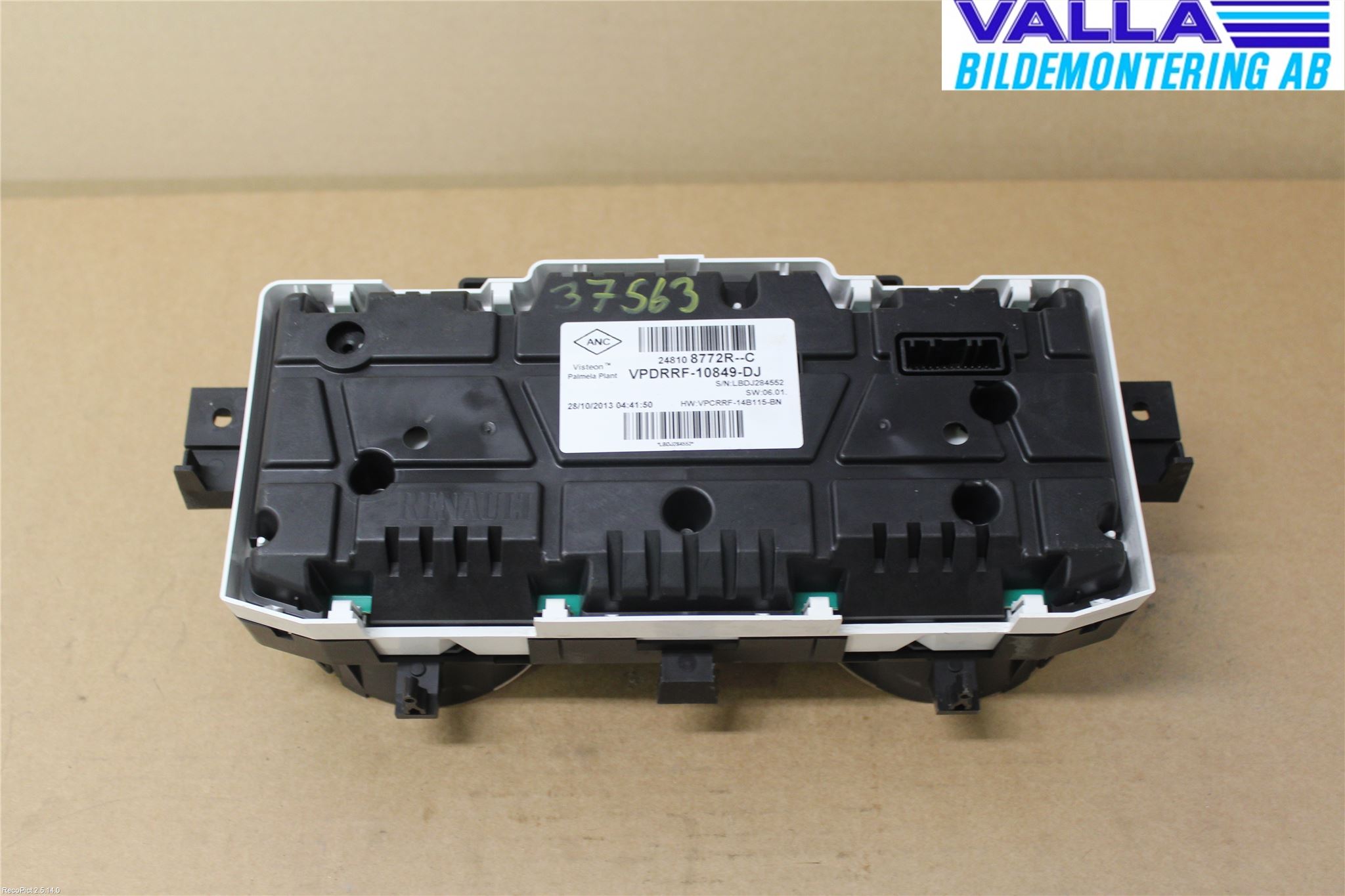 Renault CAPTUR 13-19 Instrument Komb