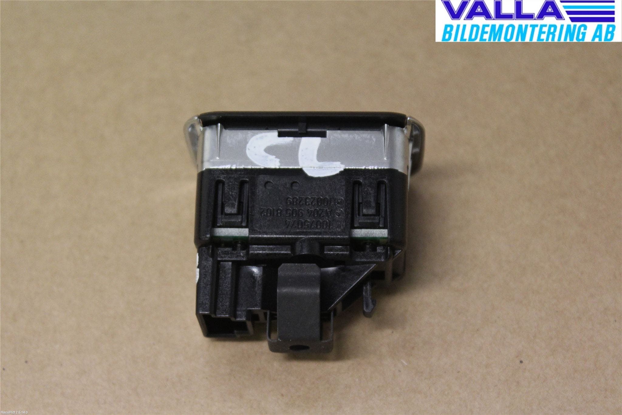 Mercedes-Benz MB A-KLASS (W176) 13-18 Strömställare Elhiss