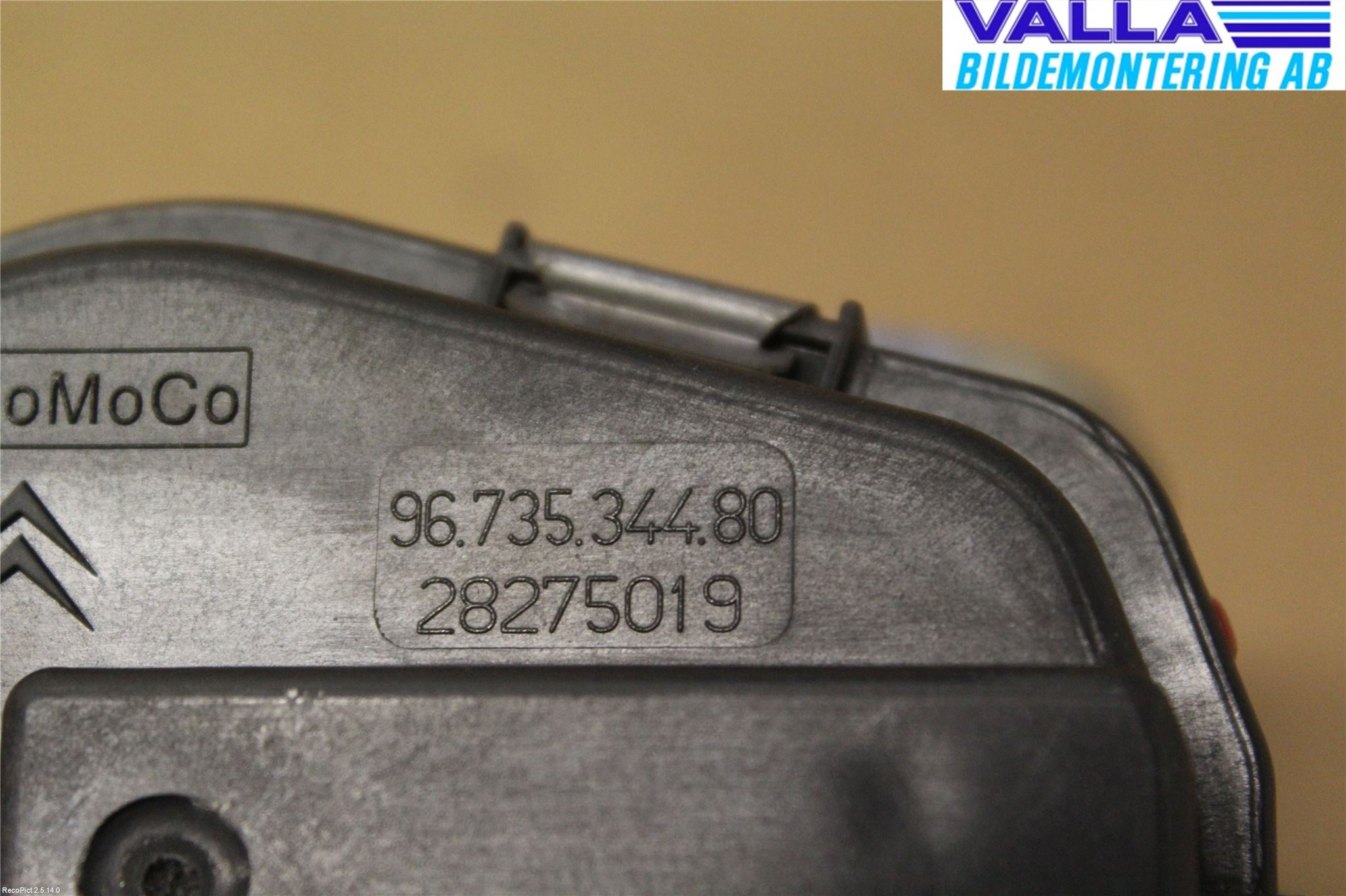 Volvo V50 08-12 Injspjällhus