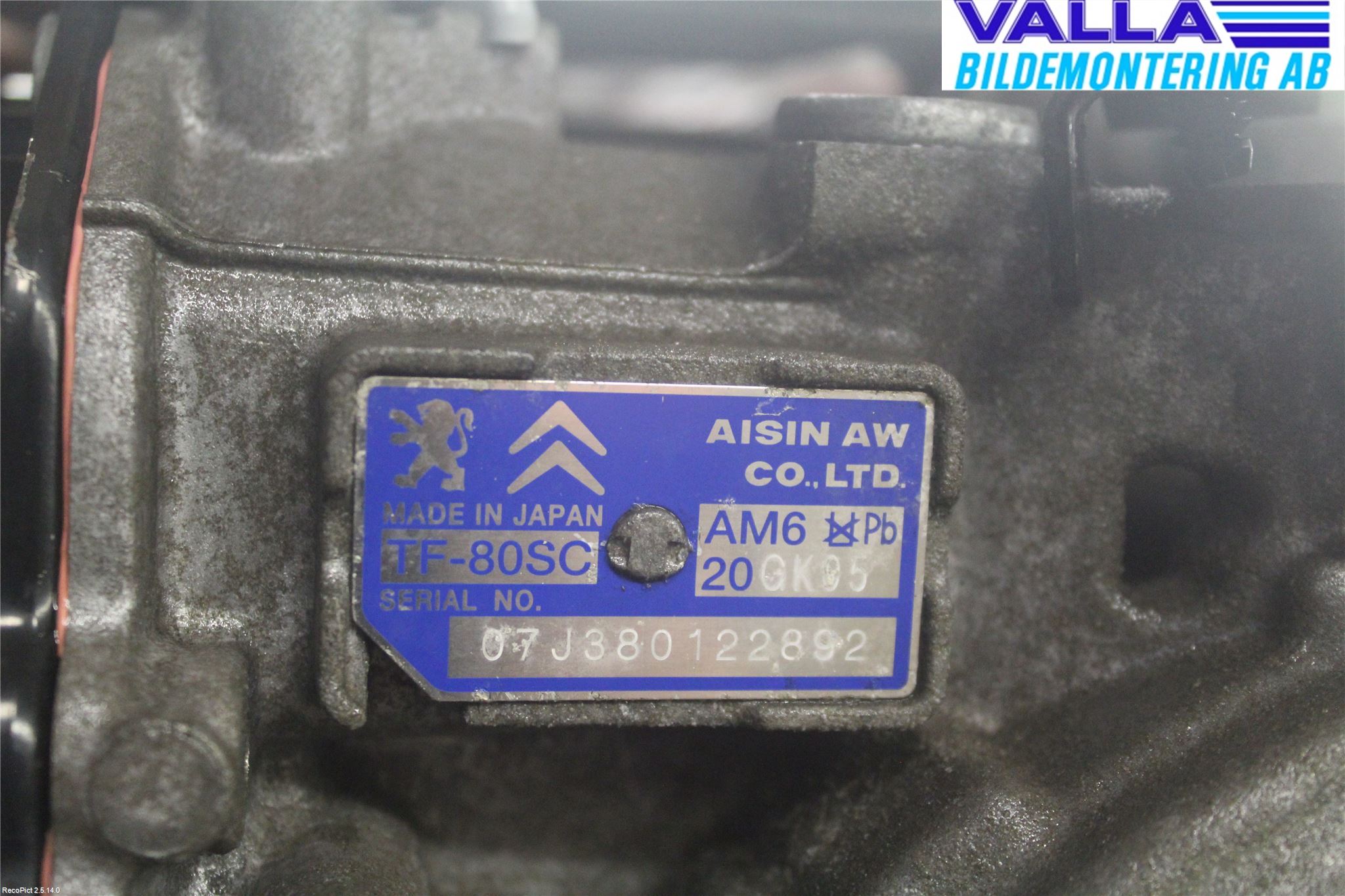 Citroen C5     05-08 Växellåda Automat