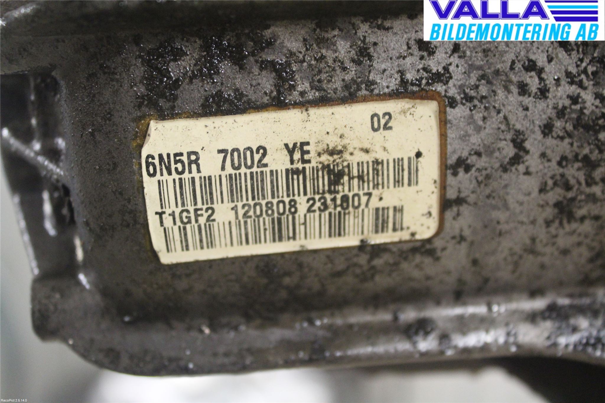 Volvo V50 08-12 Växellåda Man 5 Vxl