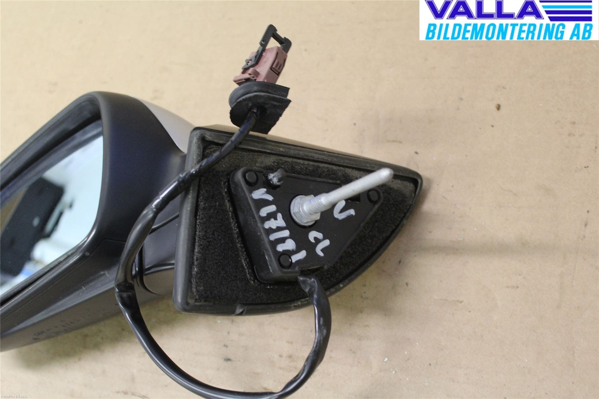 Peugeot 407 Spegel Yttre El Vä