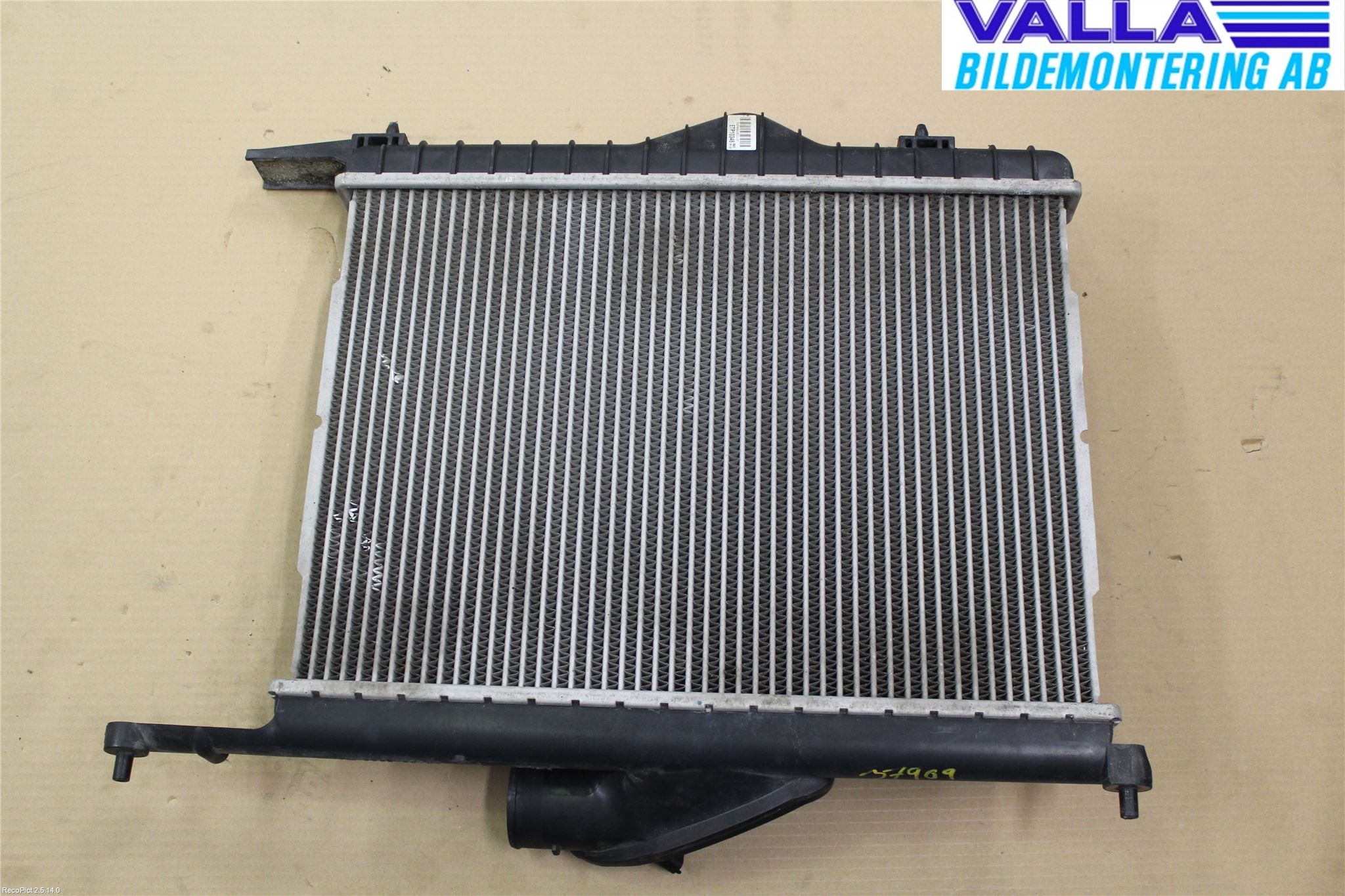 Volvo S40/V40    96-04 Laddluft-Intercooler Kyl