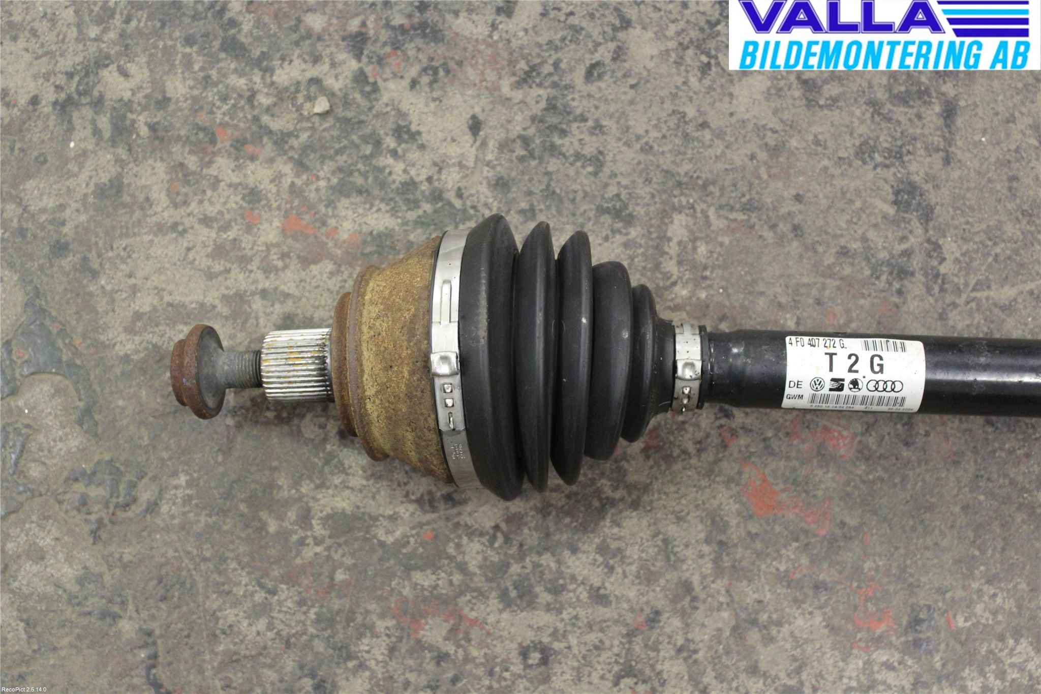 Audi A6/S6     05-11 Drivaxel Fram Höger