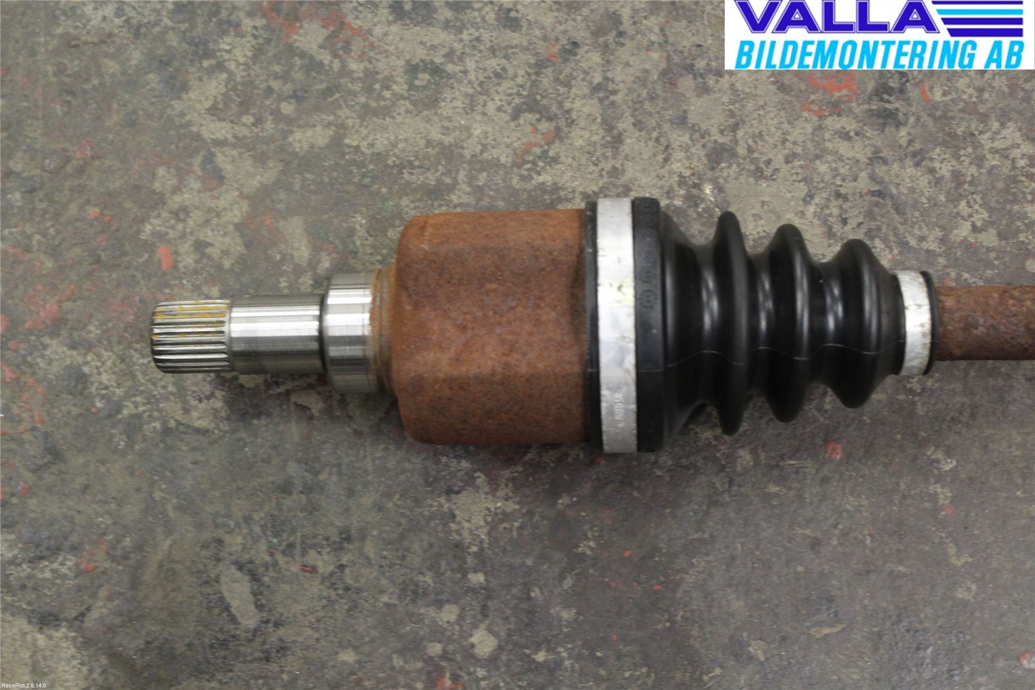 Peugeot 207 Drivaxel Fram Vänster