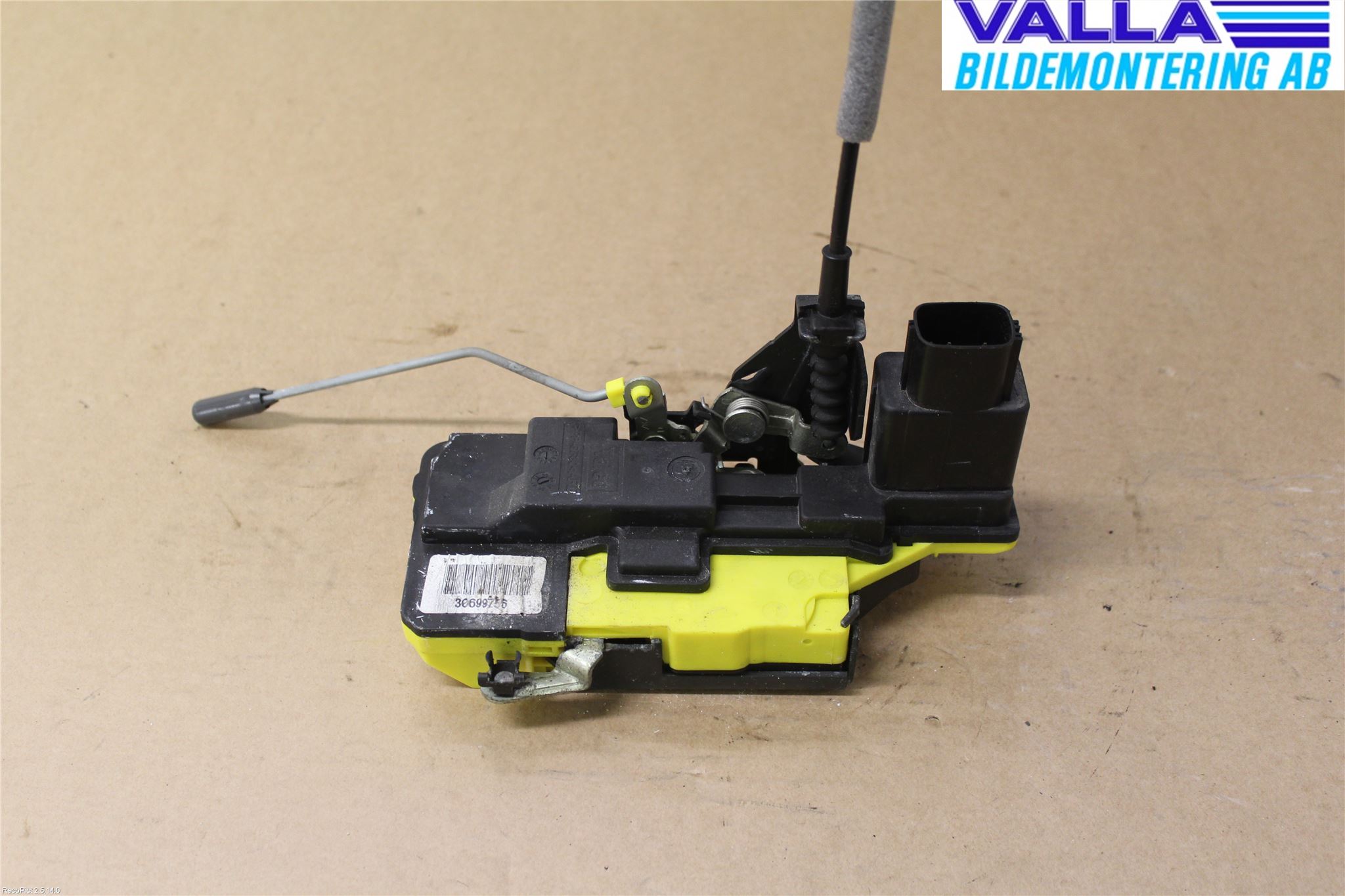 Volvo S60 05-10 Låskista-Dörrlås