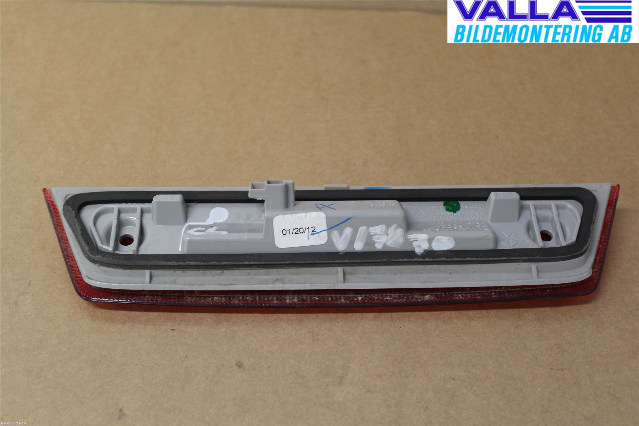 Fiat FREEMONT Bromsljus Bakruta