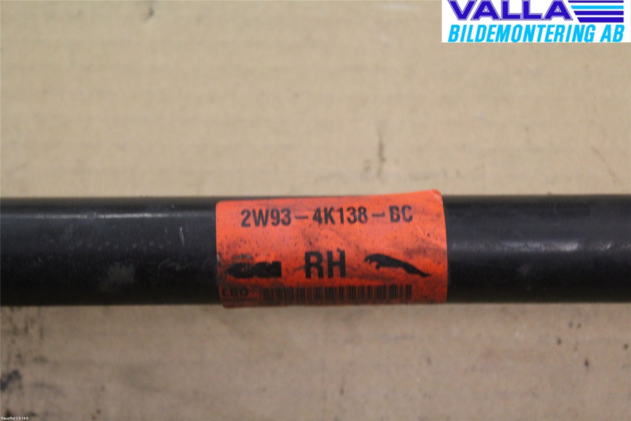 Jaguar S-TYPE Drivaxel Bak Höger