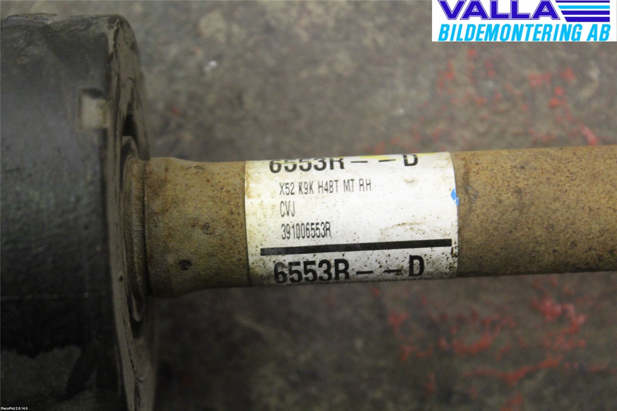 Dacia SANDERO/STEPWAY 13-20 Drivaxel Fram Höger