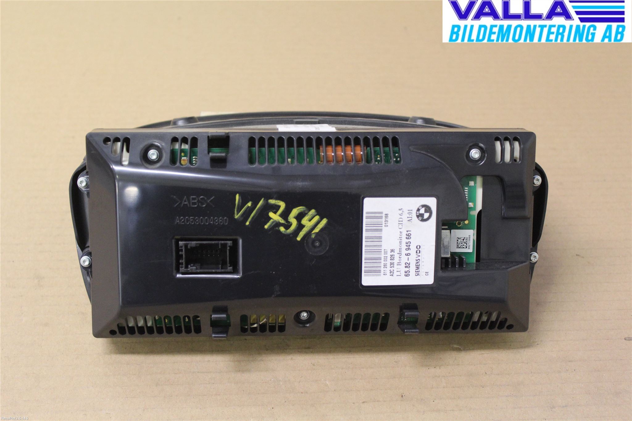 BMW 5 E60/61 Sed/Tou 02-10 Multifunktionsdisplay