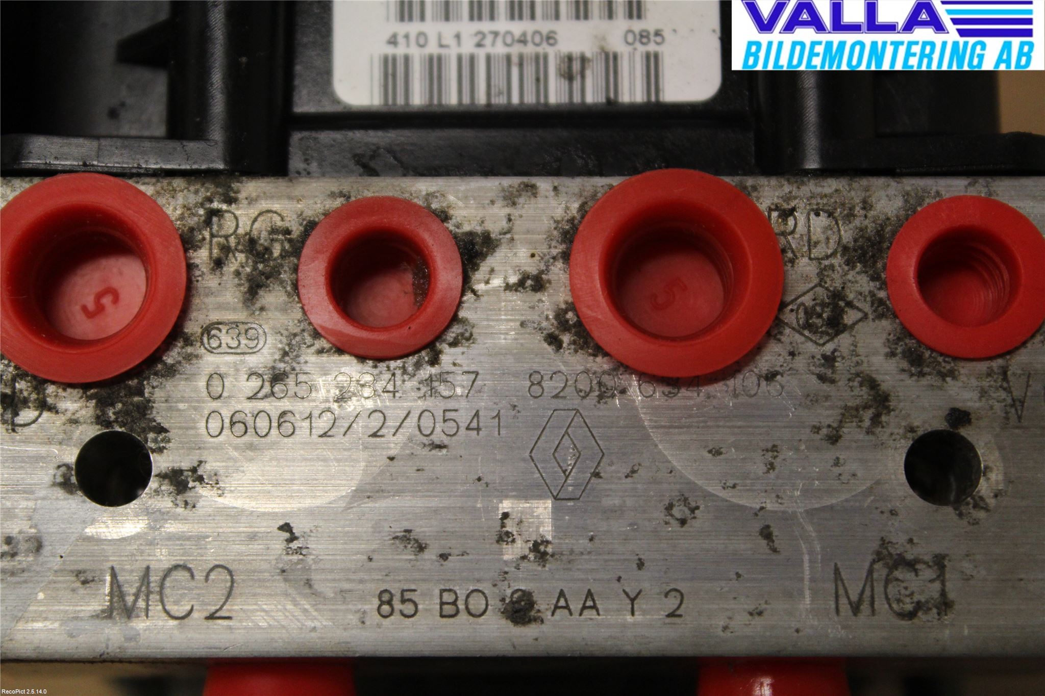 Renault CLIO III  06-09 Abs Hydraulaggregat