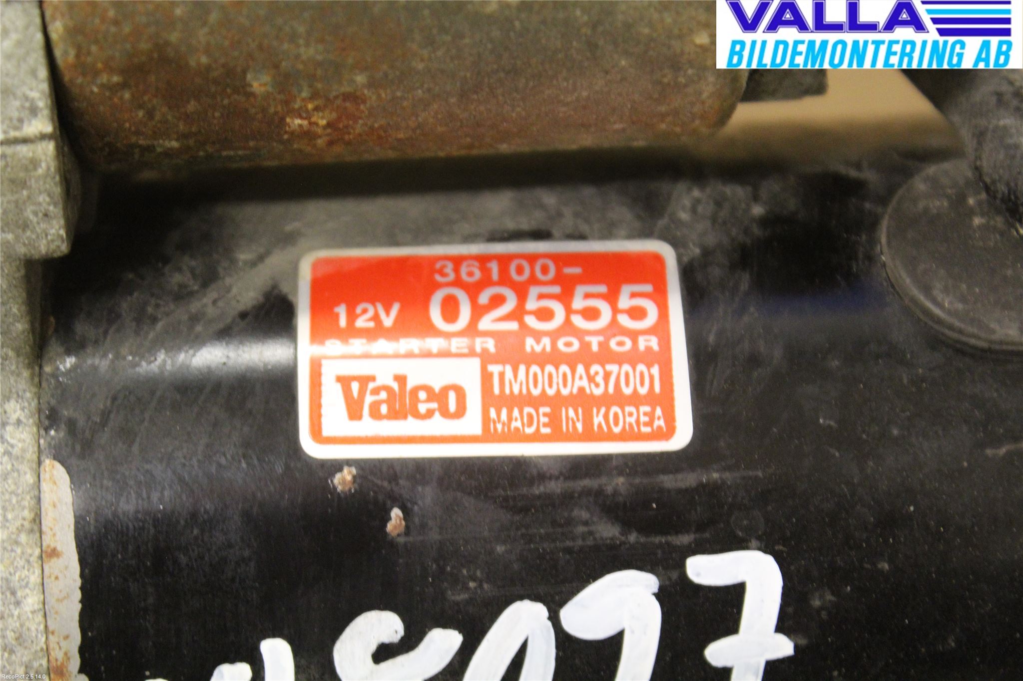 Hyundai ATOS PRIME 99-08 Startmotor