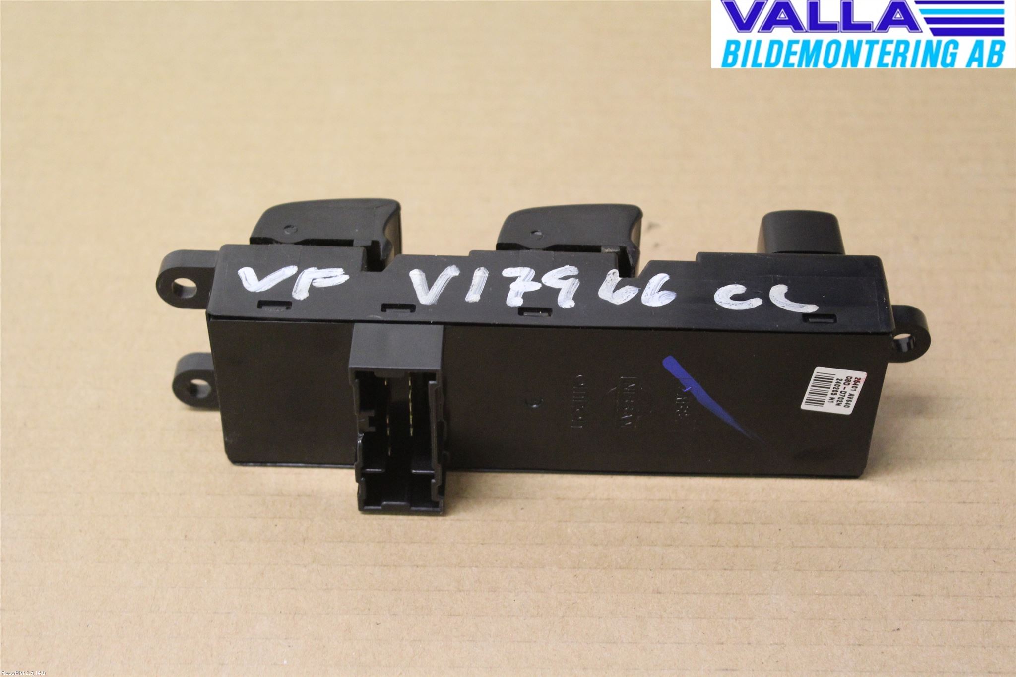 Nissan PRIMERA 02-07 Strömställare Elhiss