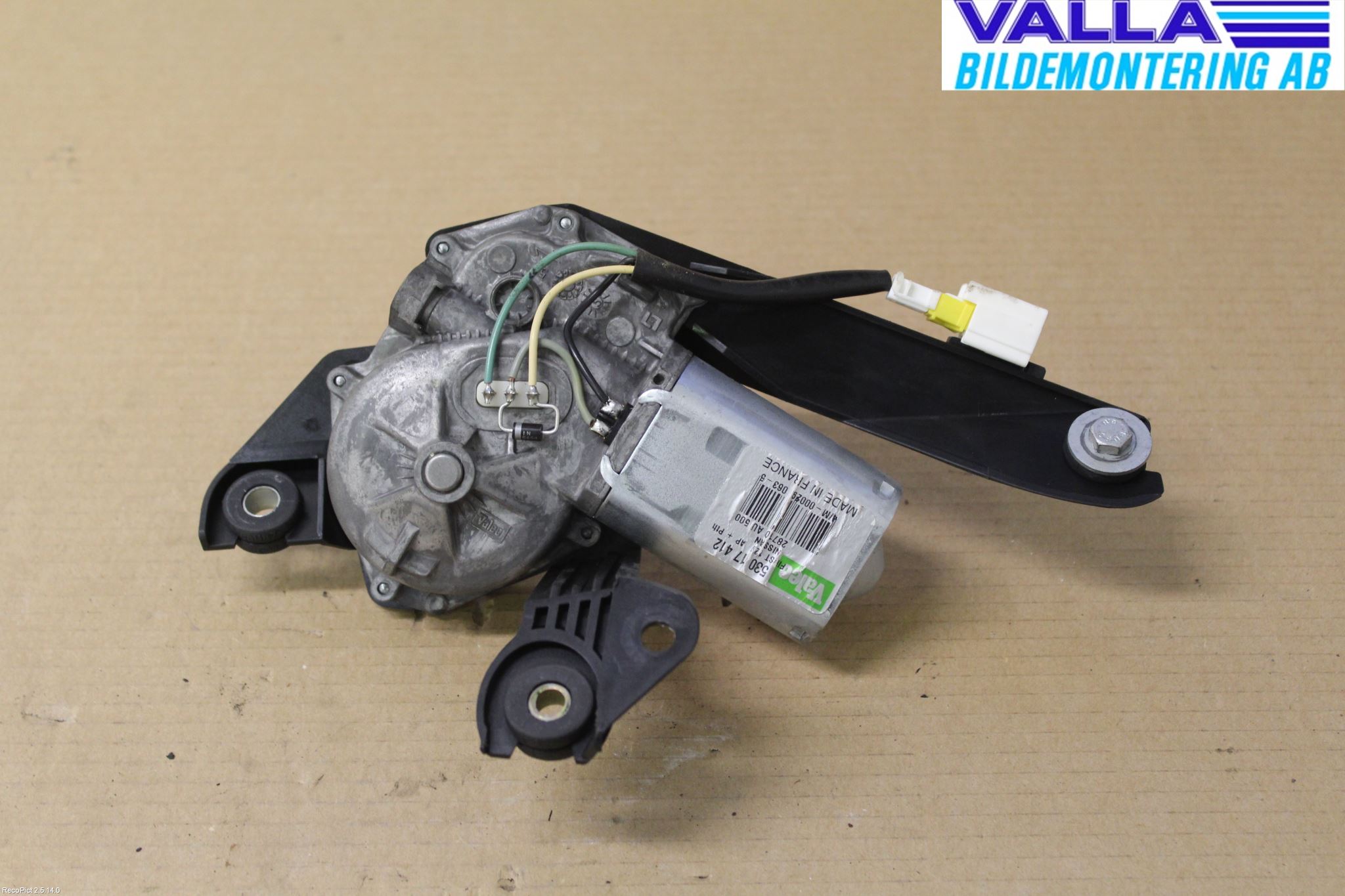Nissan PRIMERA 02-07 Torkarmotor Baklucka