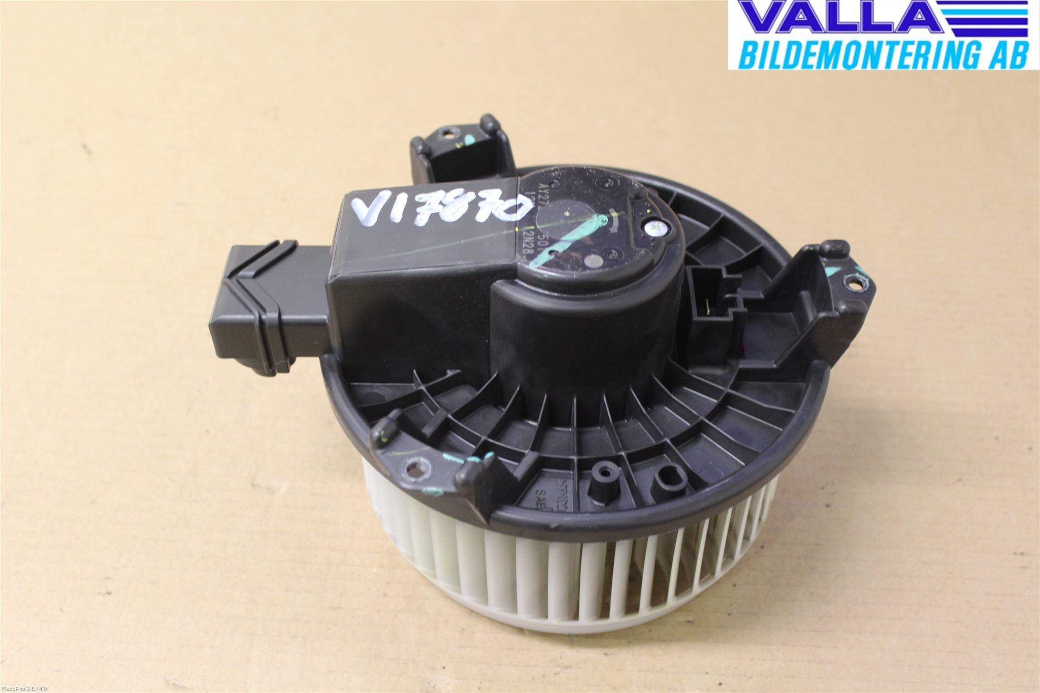 Fiat FREEMONT Värmefläkt