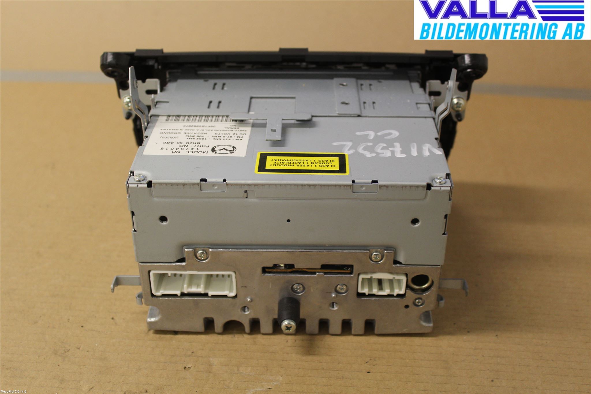 Mazda 3 I 07-08 Cd Radio - Multimediapanel