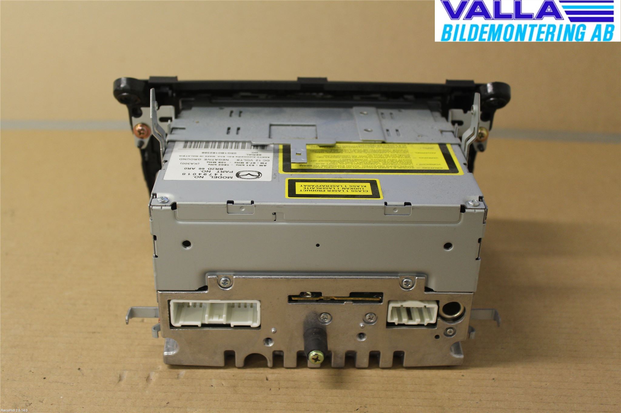 Mazda 3 I 03-06 Cd Radio - Multimediapanel