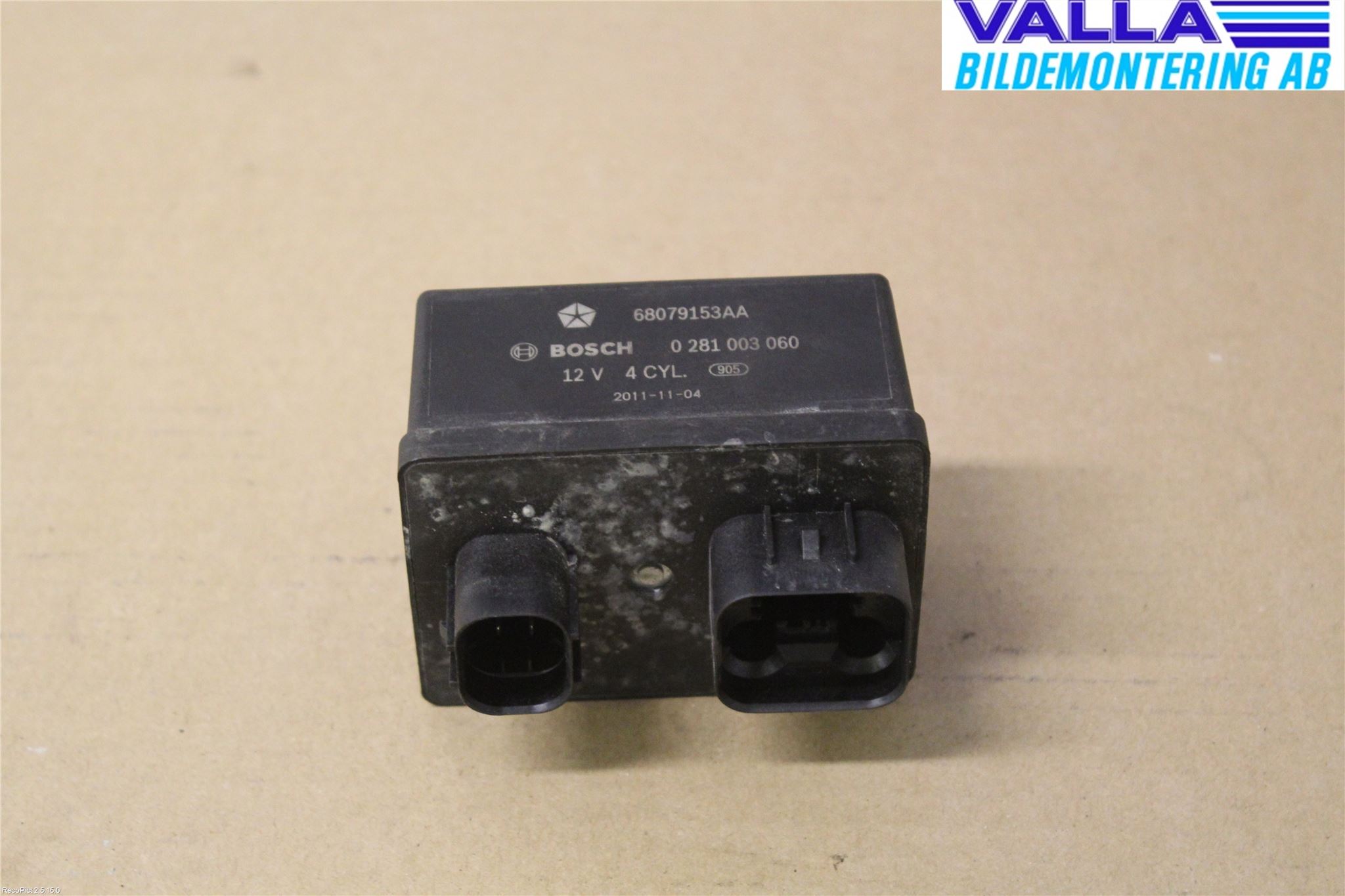 Fiat FREEMONT Relä Glödning Diesel