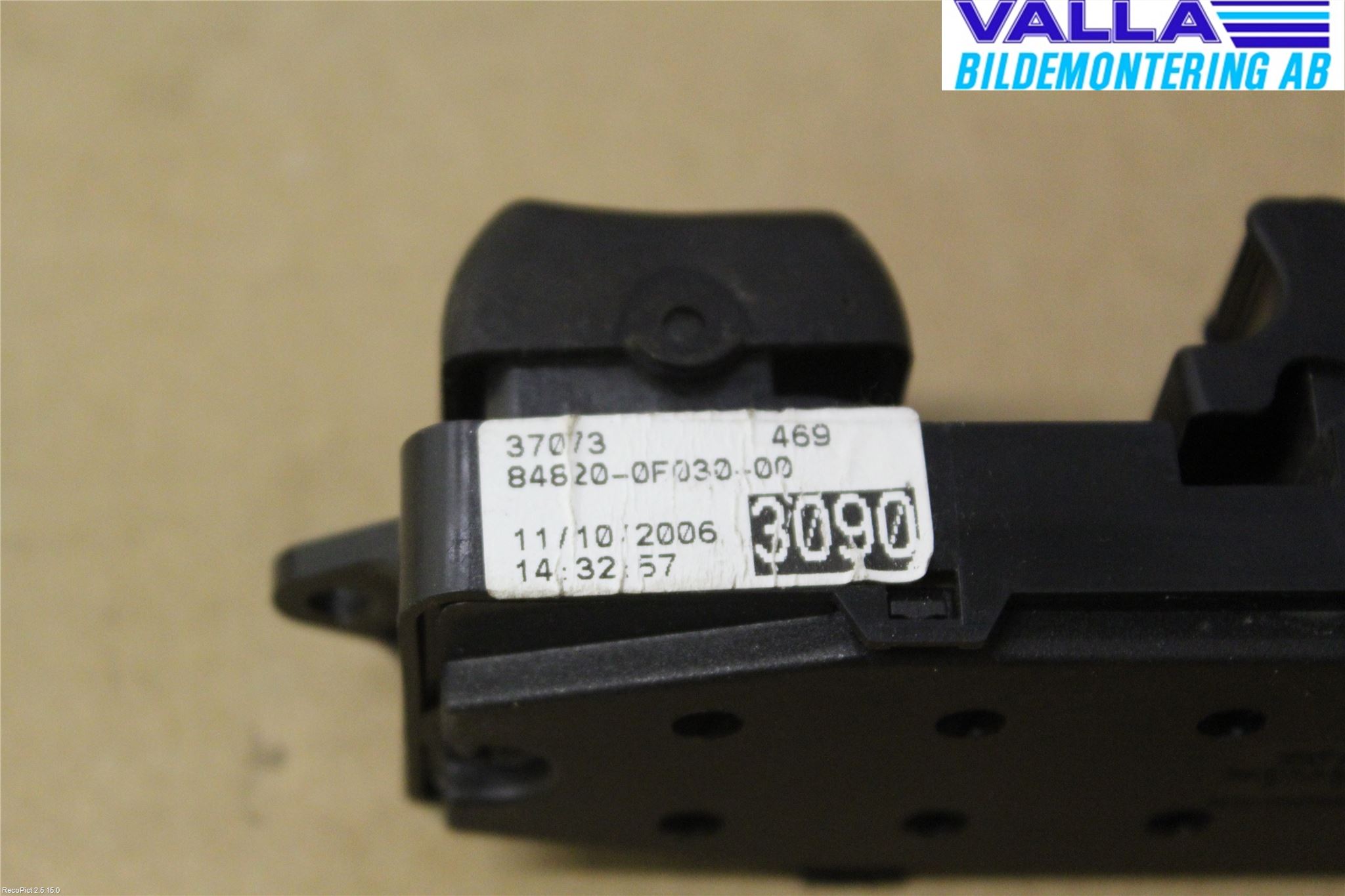 Toyota COROLLA VERSO 04-07 Strömställare Elhiss