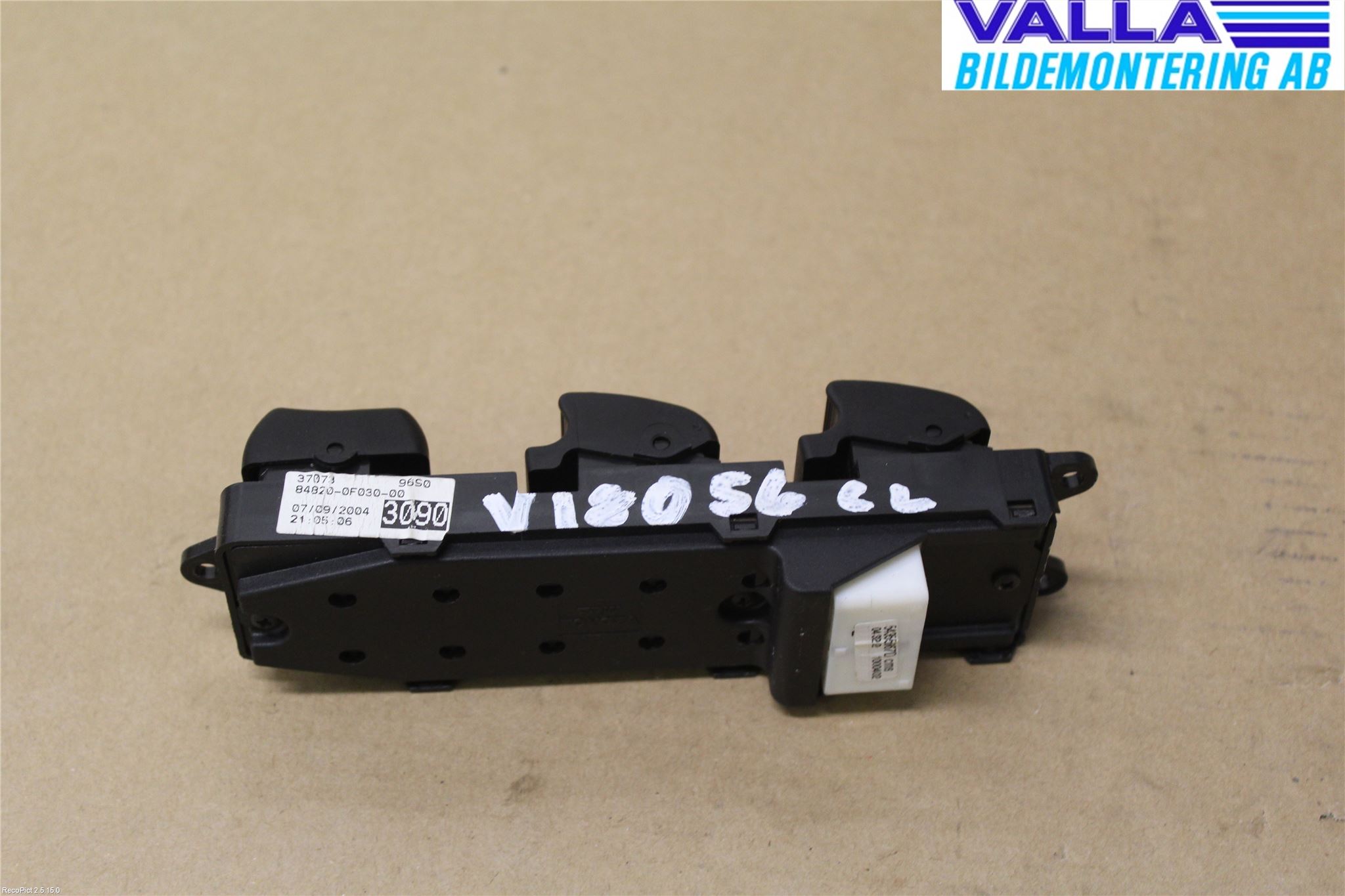 Toyota COROLLA VERSO 04-07 Strömställare Elhiss