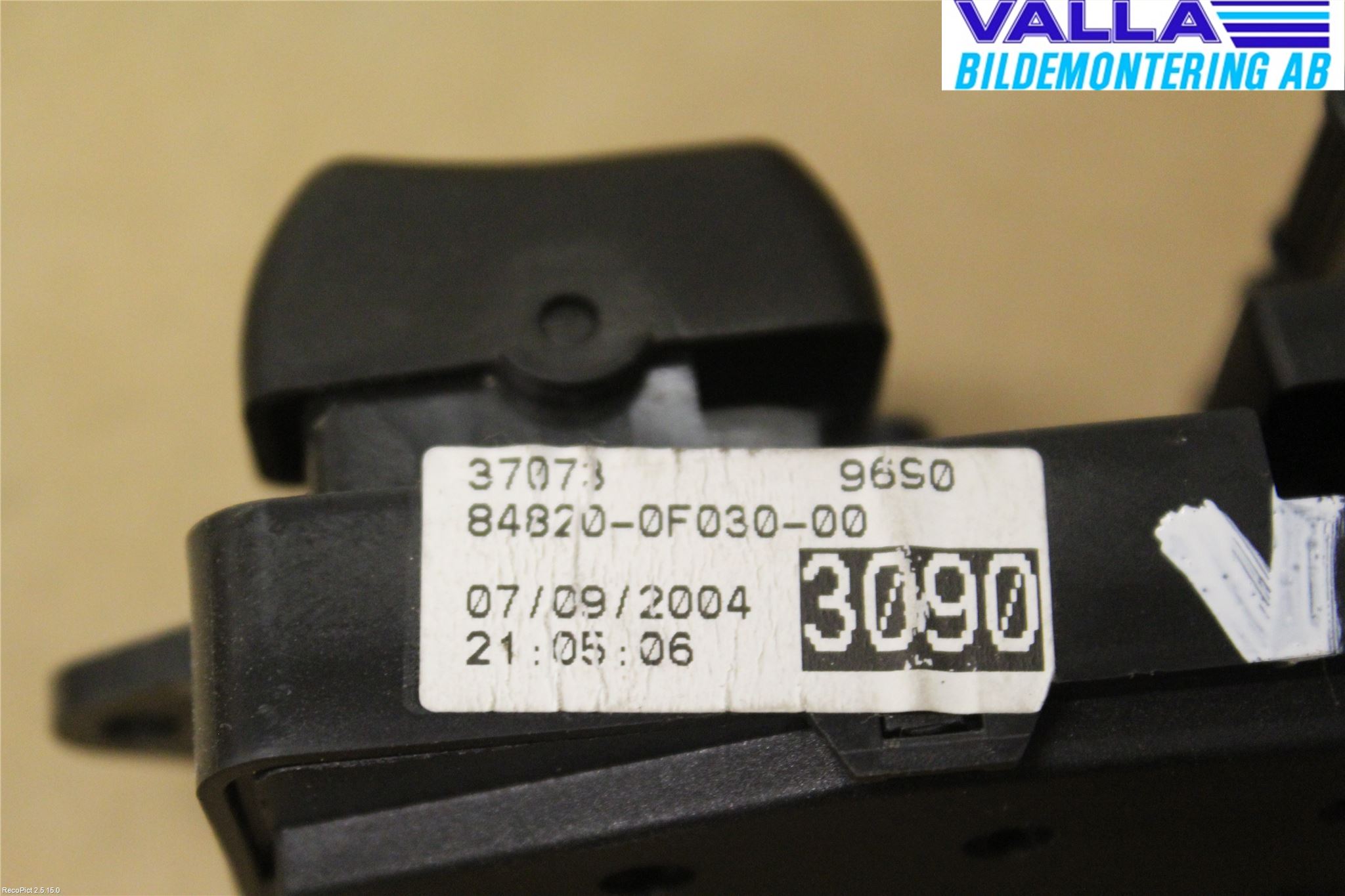 Toyota COROLLA VERSO 04-07 Strömställare Elhiss