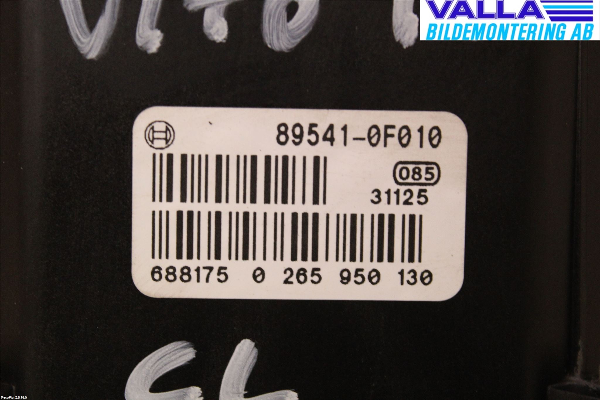 Toyota COROLLA VERSO 04-07 Abs Hydraulaggregat