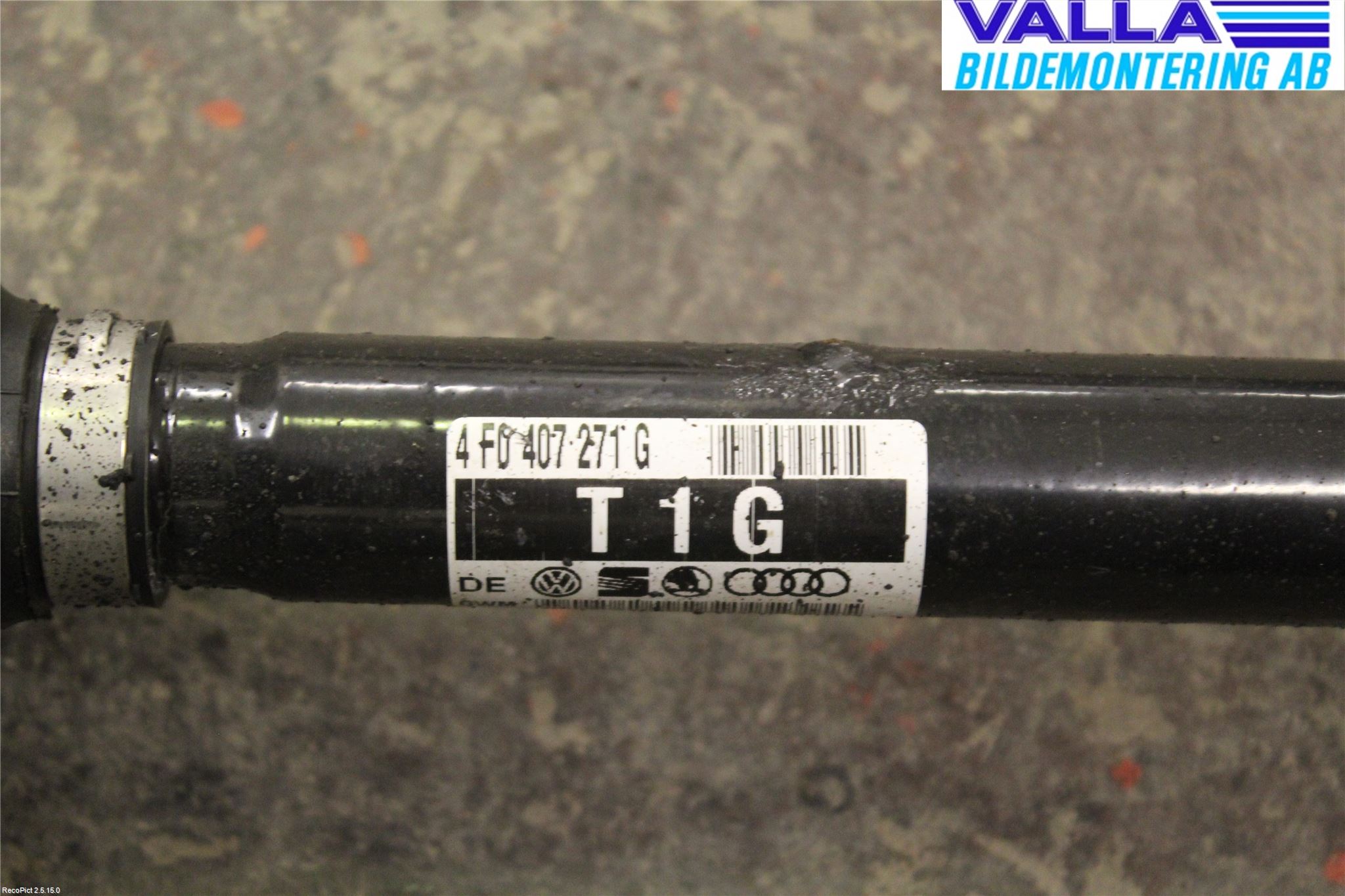 Audi A6/S6     05-11 Drivaxel Fram Vänster