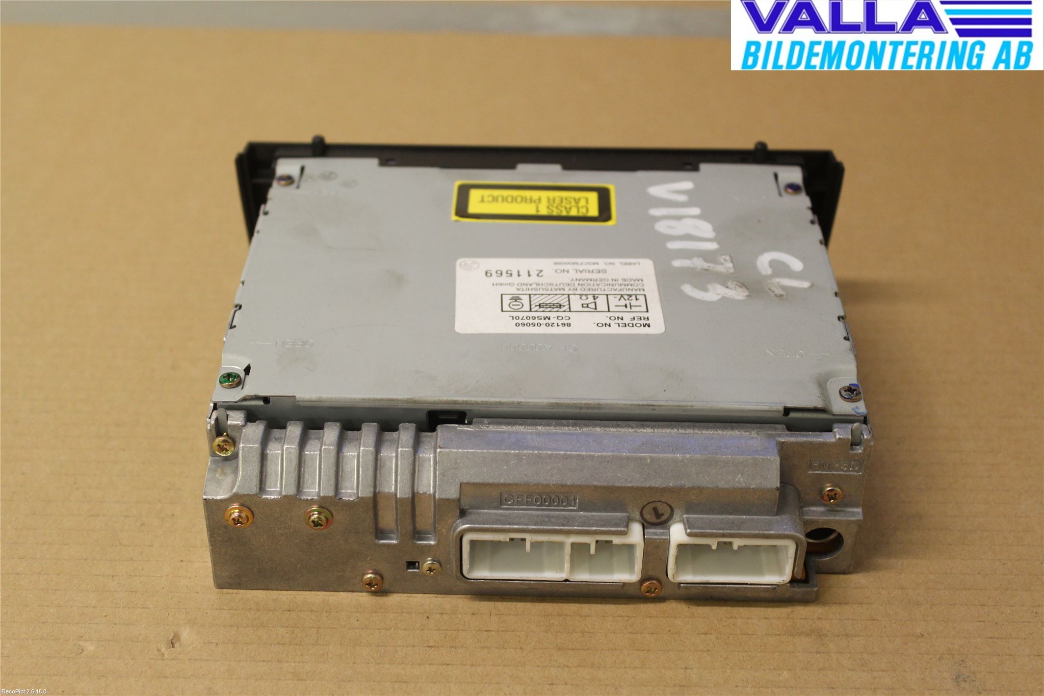 Toyota AVENSIS 98-02 Cd Radio - Multimediapanel