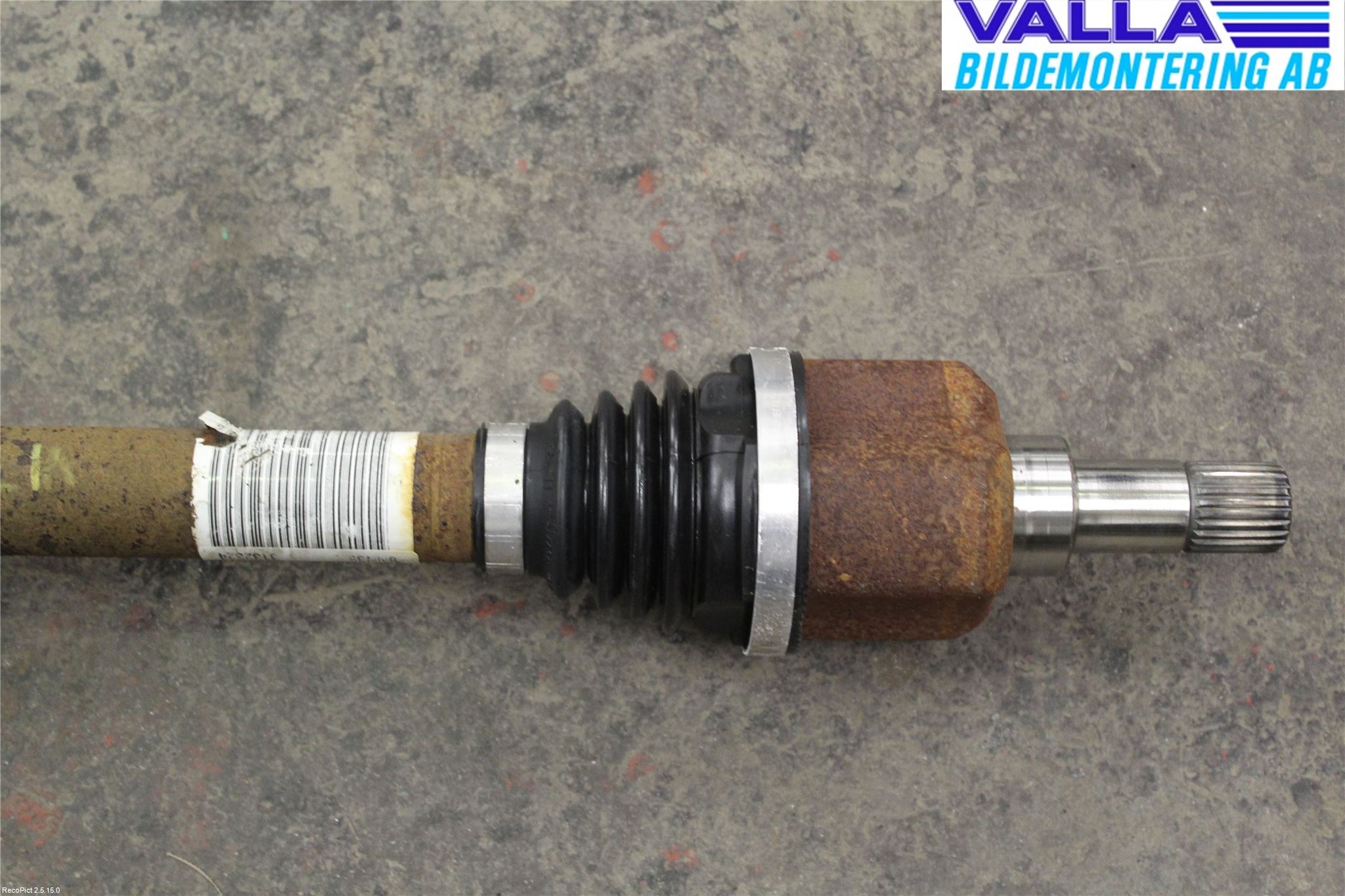 Citroen BERLINGO 08-18 Drivaxel Fram Vänster