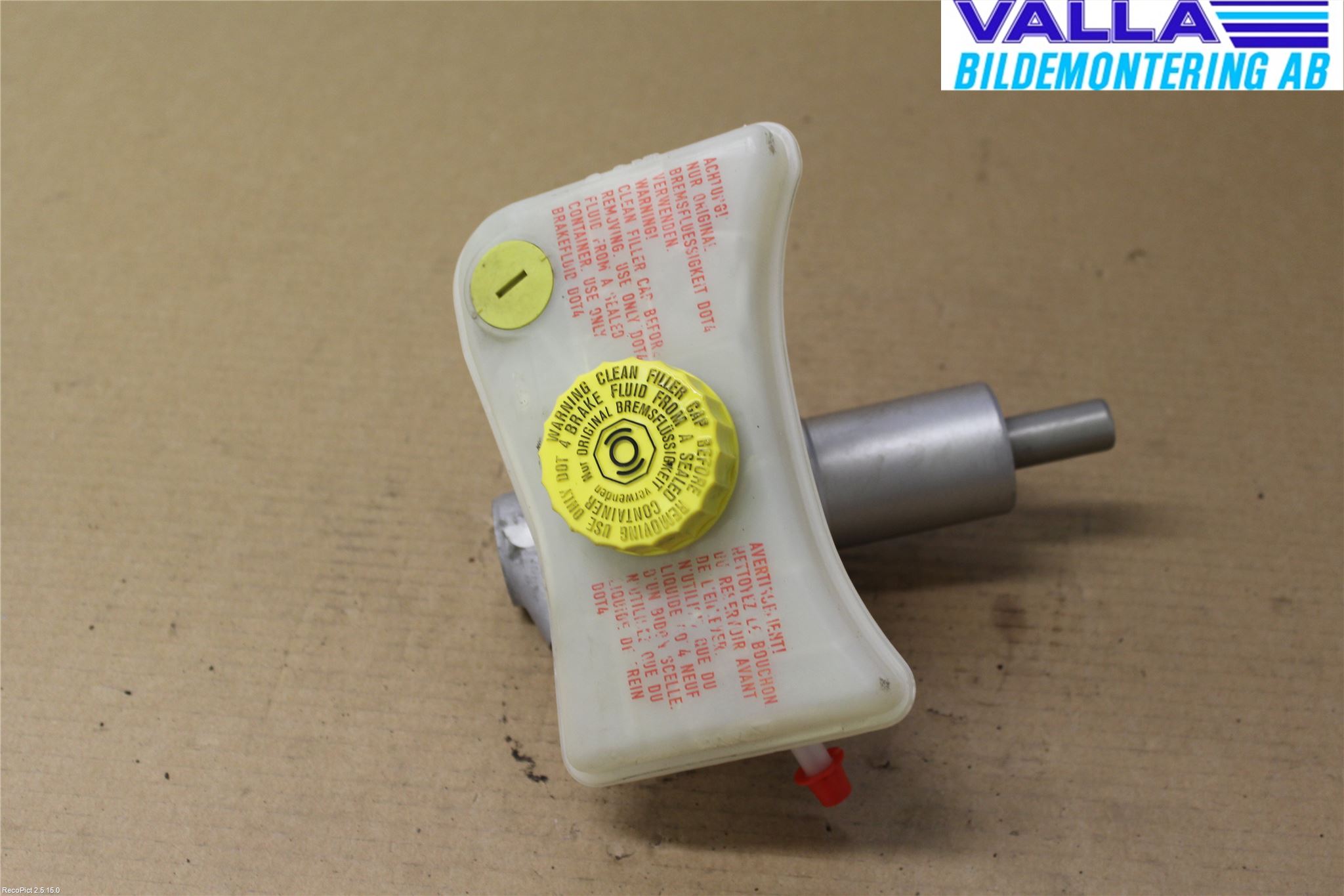 Audi A6/S6     05-11 Broms Huvudcylinder