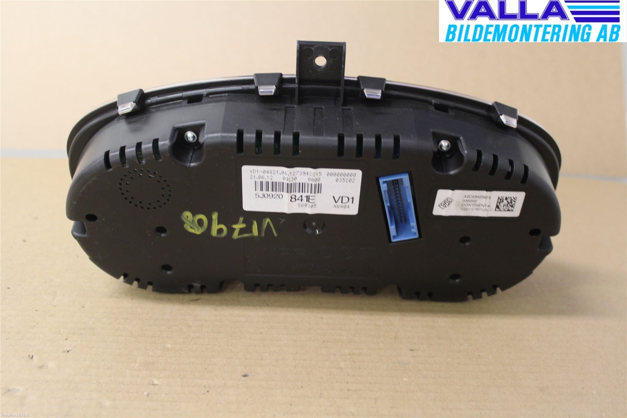 Skoda FABIA 07-14 Instrument Komb