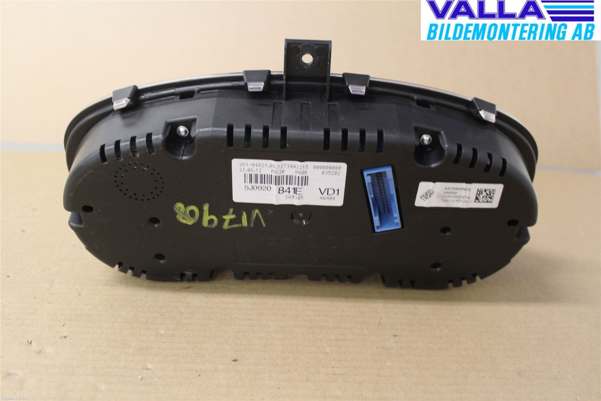 Skoda FABIA 07-14 Instrument Komb