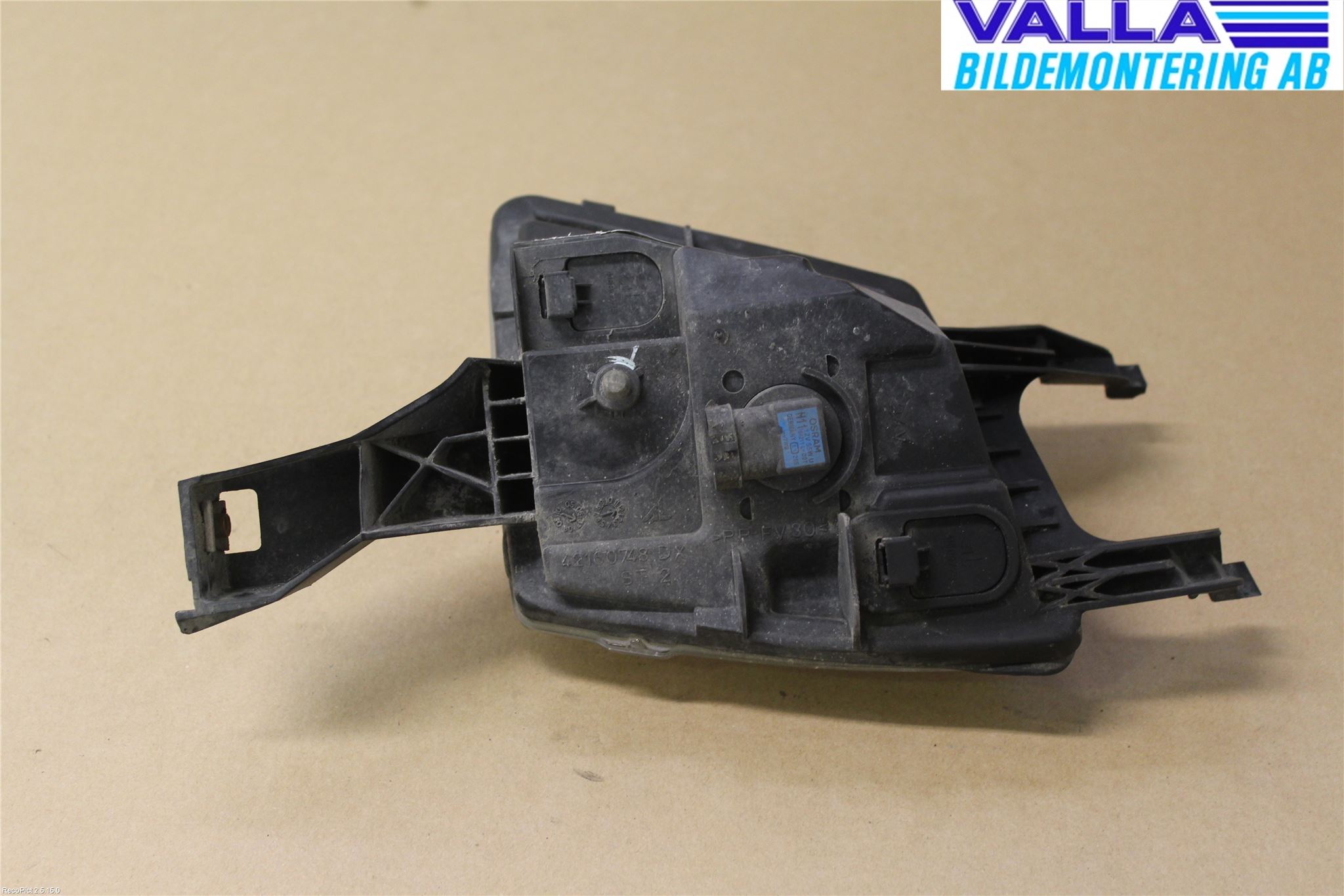 Peugeot 407 Dimljus-Varselljus Fram