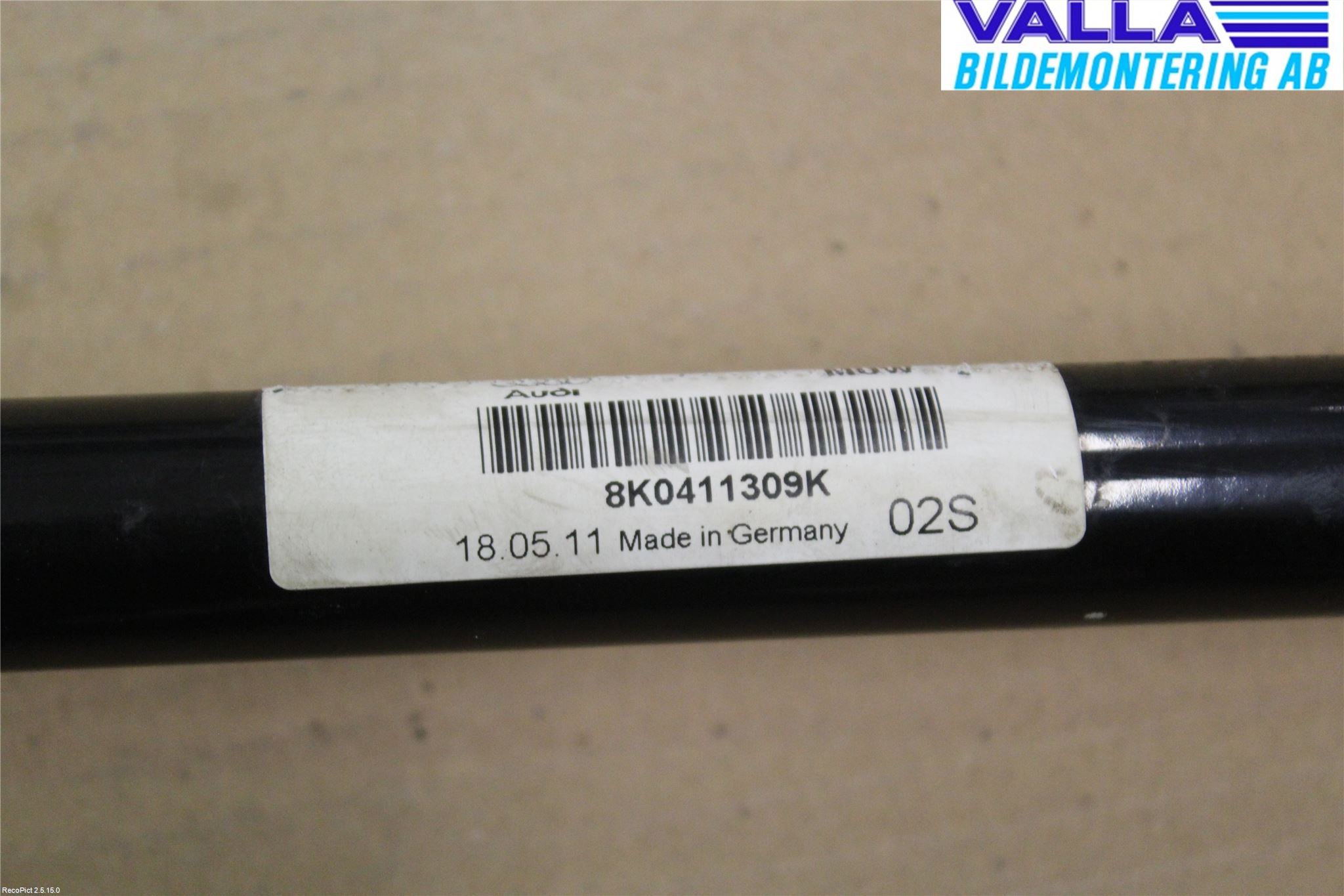 Audi A4/S4 08-11 Krängningshämmare Fram