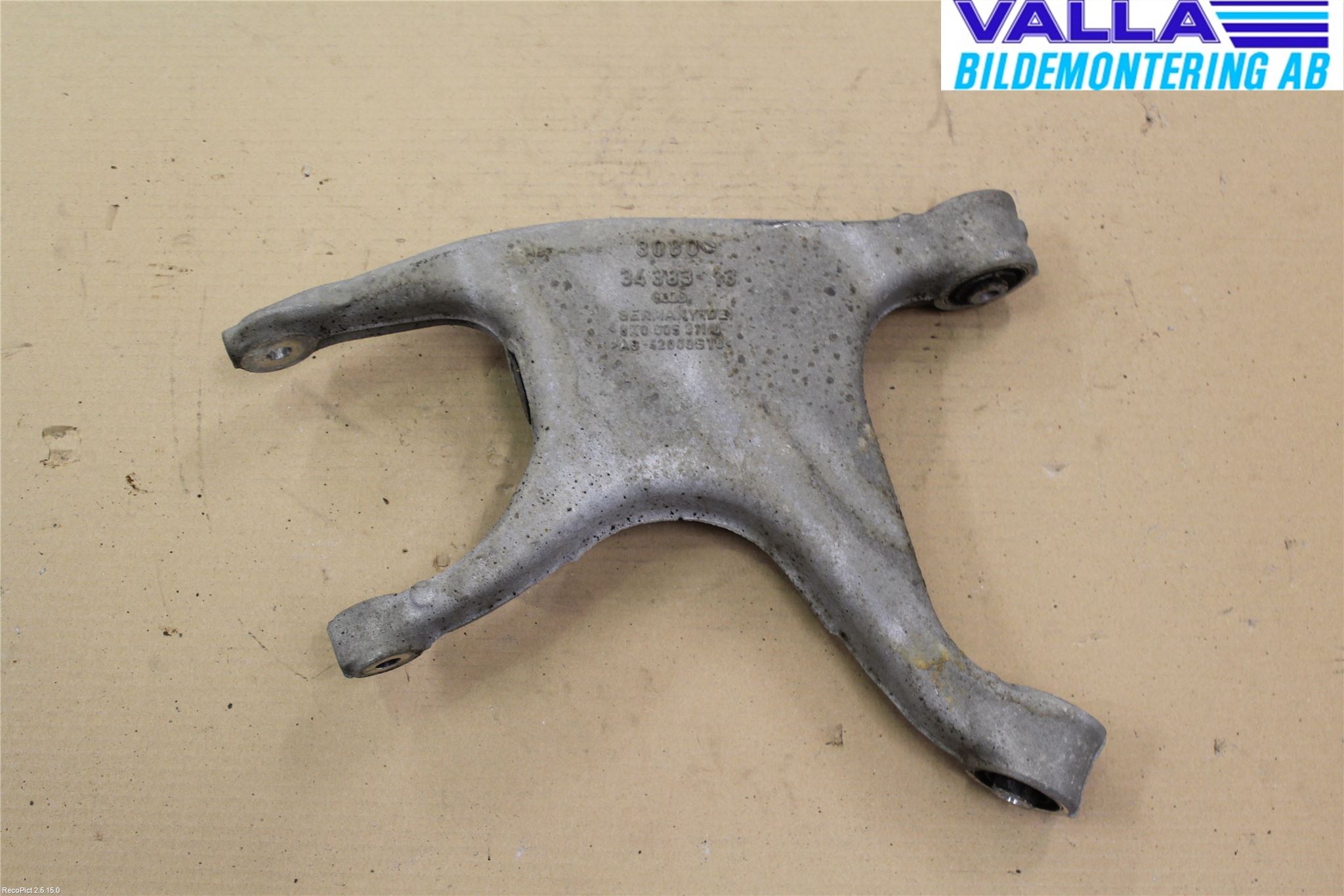 Audi A4/S4 08-11 Bärarm Bak Vänster