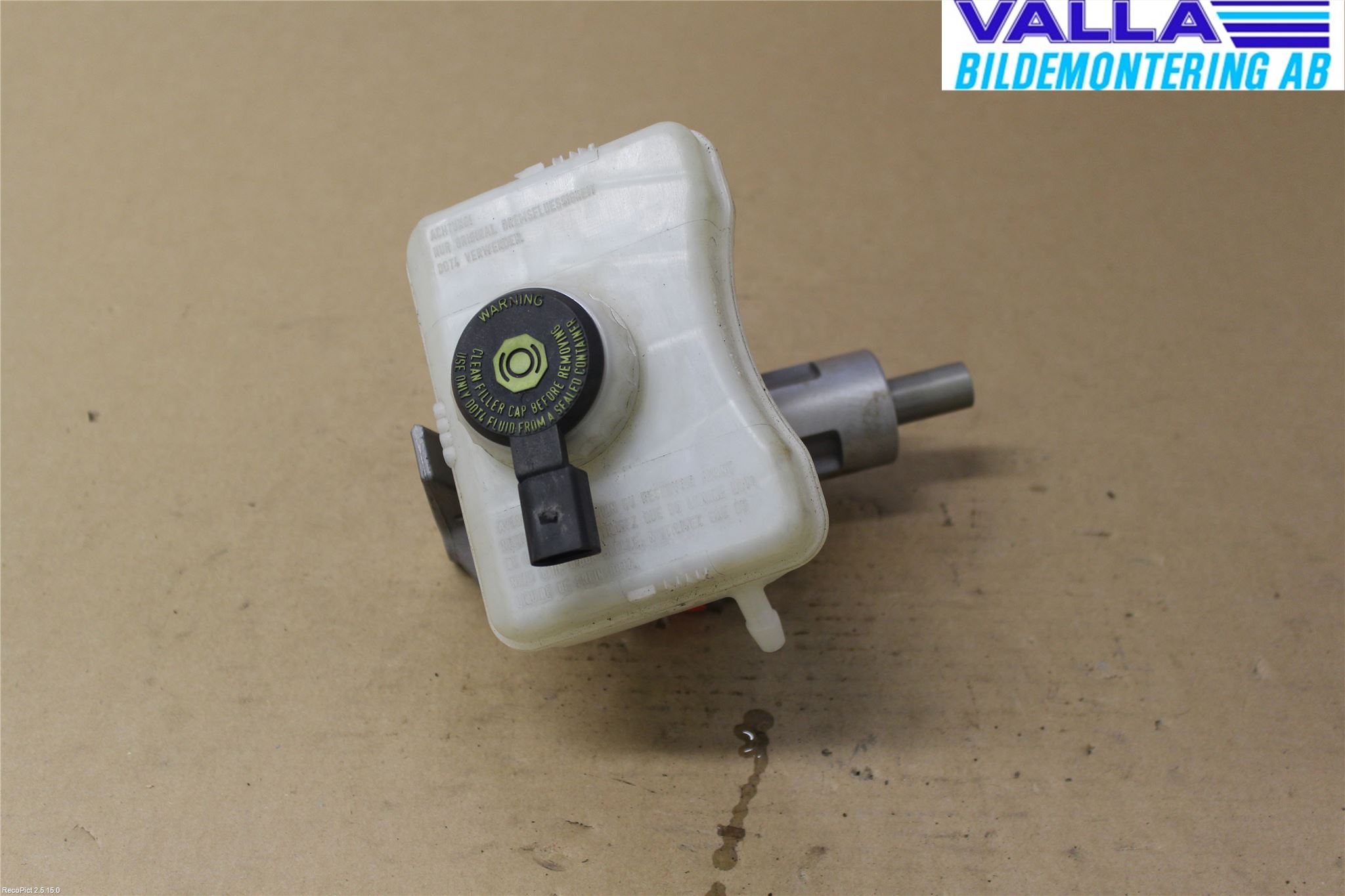 Audi A4/S4 08-11 Broms Huvudcylinder