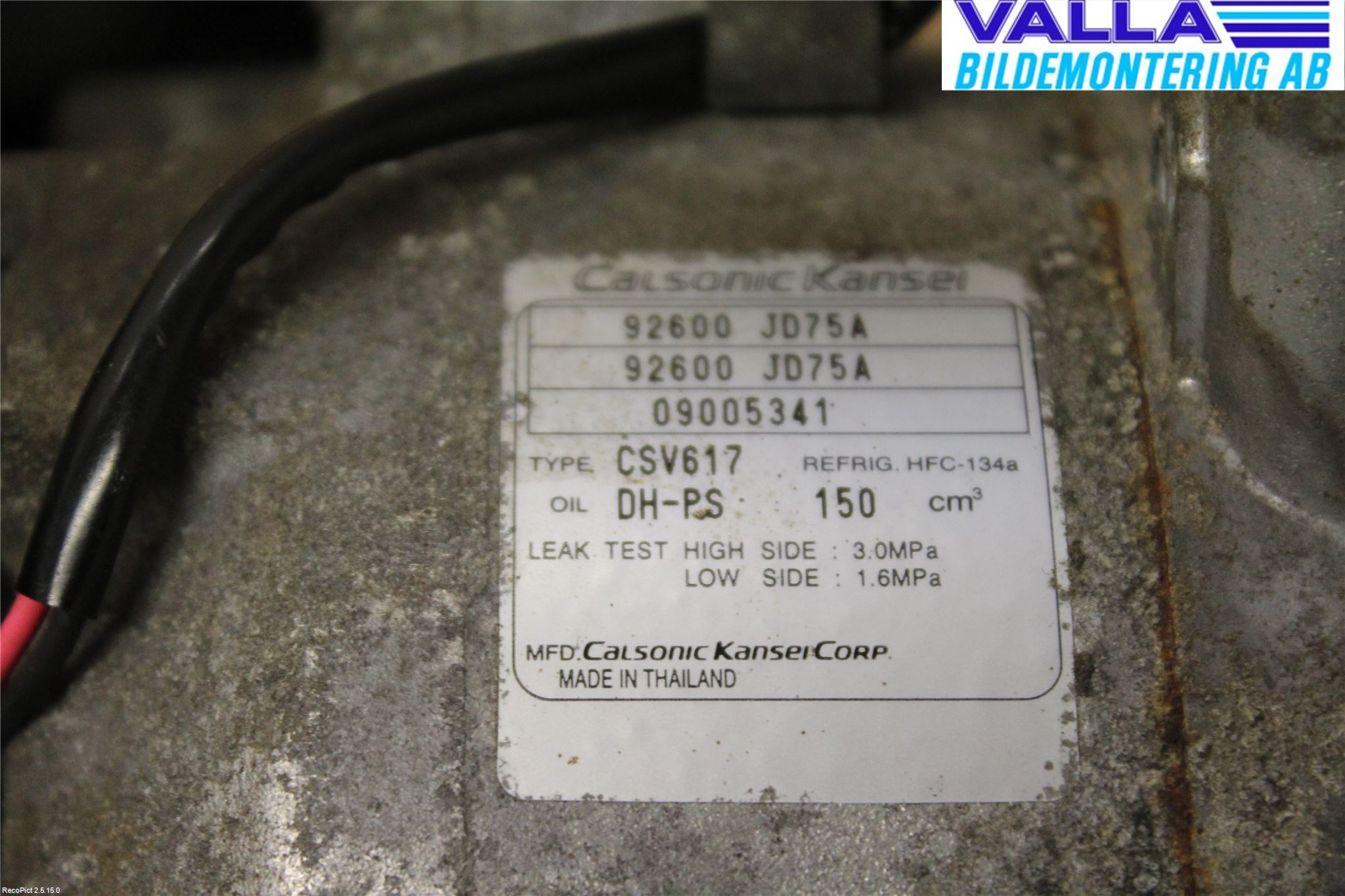 Nissan QASHQAI   07-10 Ac Kompressor