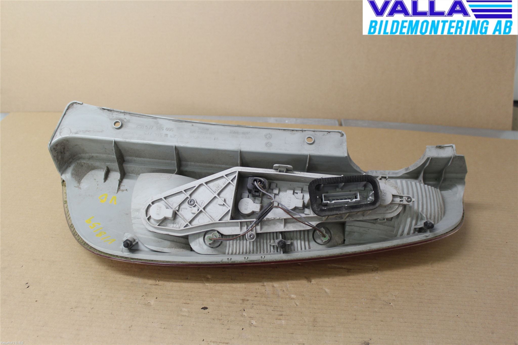 Skoda PRAKTIK Bakljus Vänster