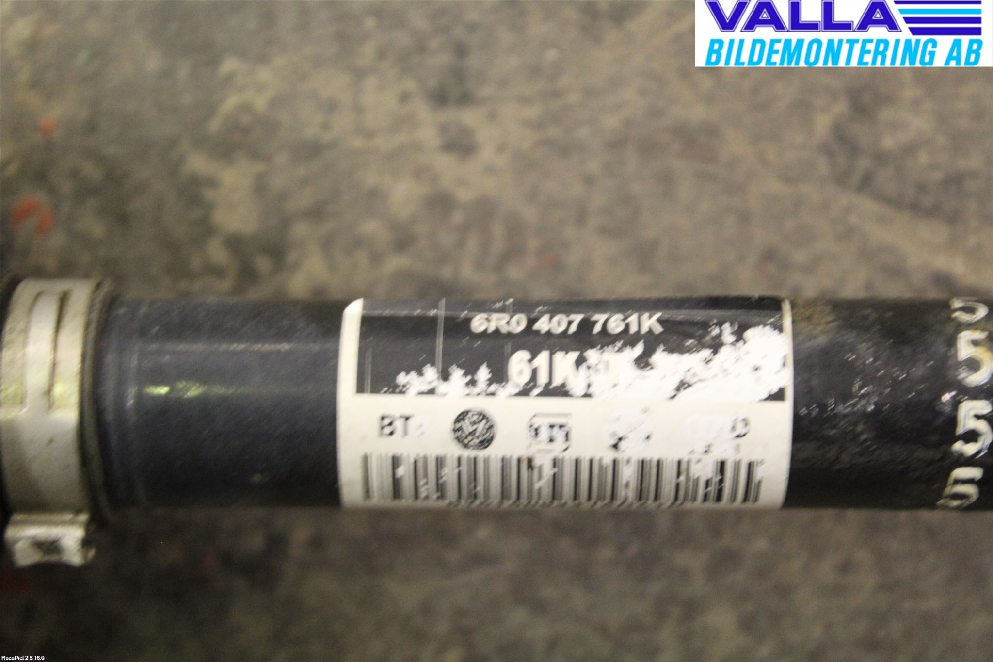 Seat IBIZA IV 08-16 Drivaxel Fram Vänster