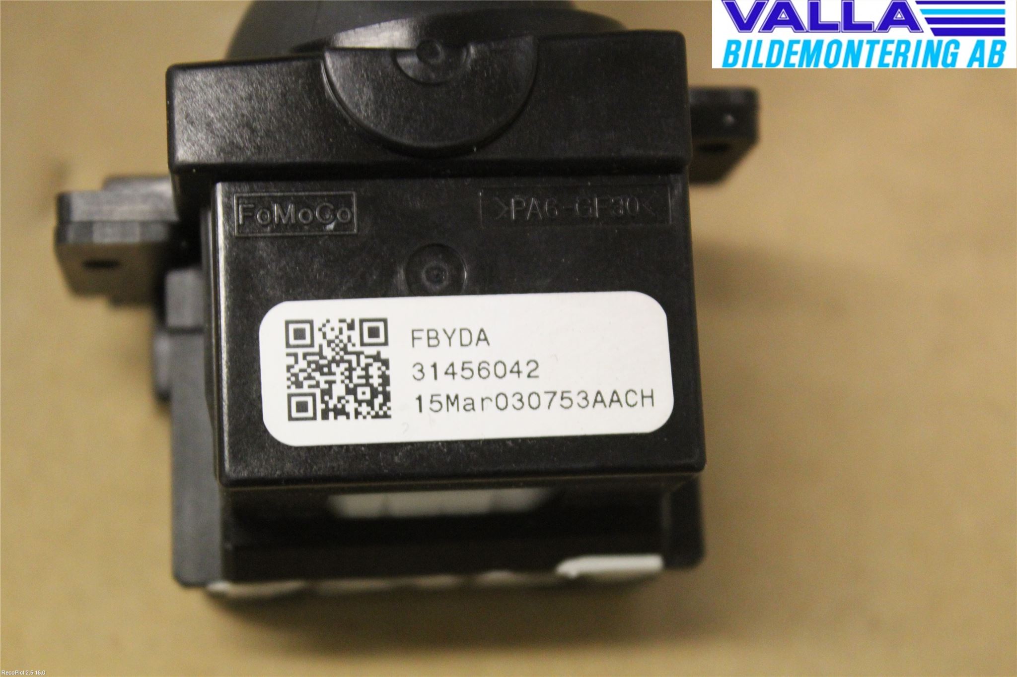 Volvo V60 14-18 Spak Torkar-Spolomk