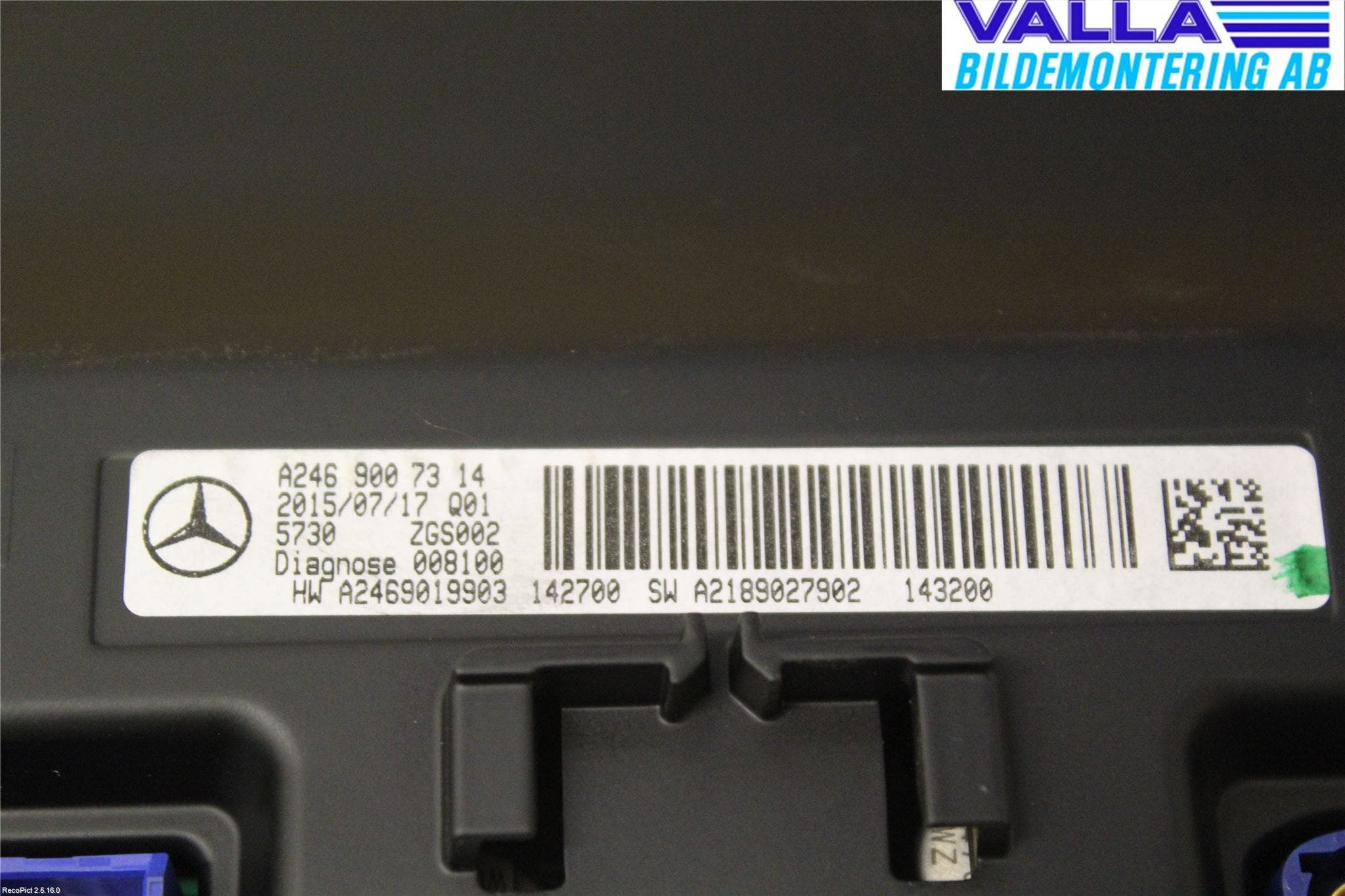 Mercedes-Benz MB CLA-KLASS (C117/X117) 13-19 Multifunktionsdisplay