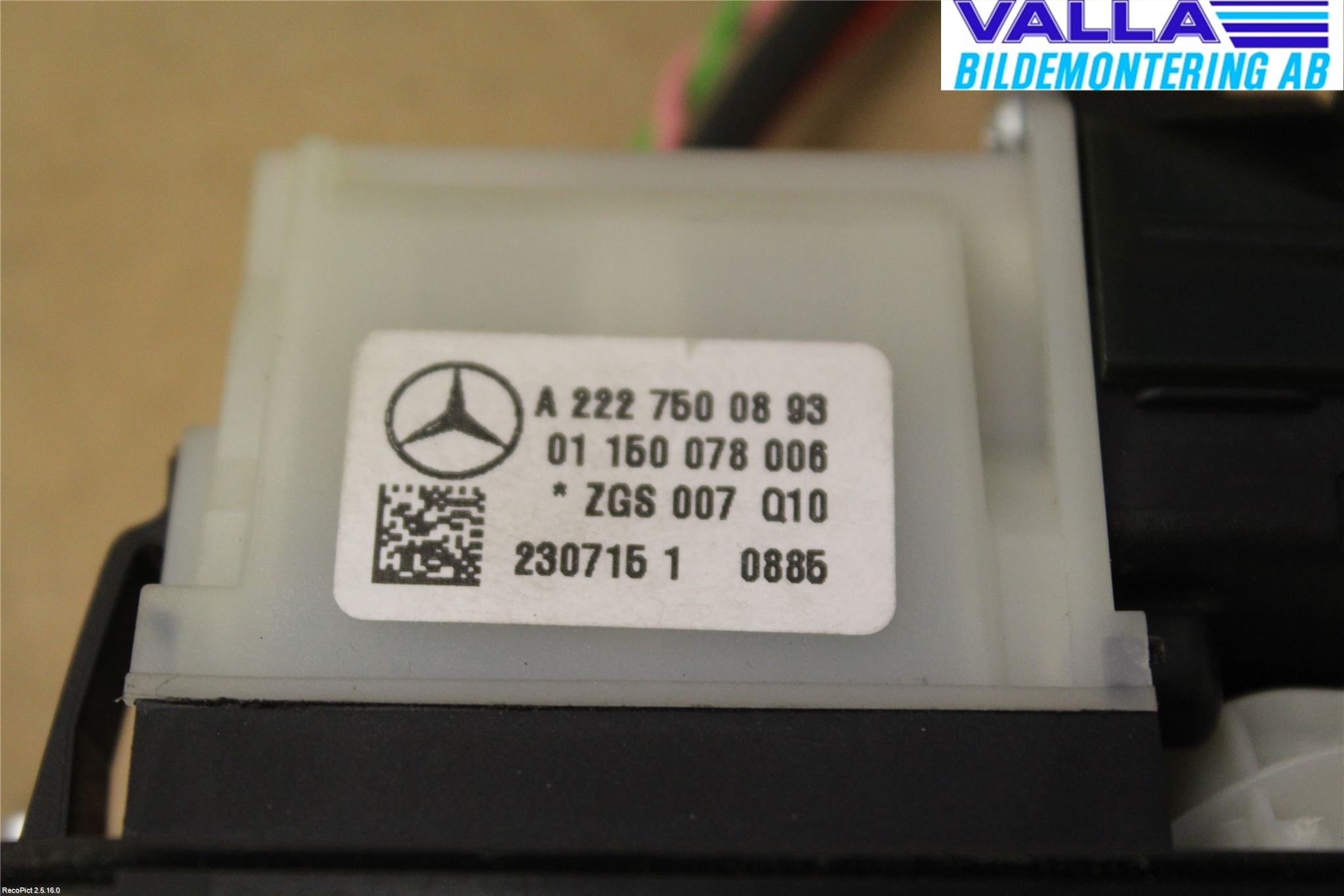 Mercedes-Benz MB CLA-KLASS (C117/X117) 13-19 Parkeringshjälp Kamera
