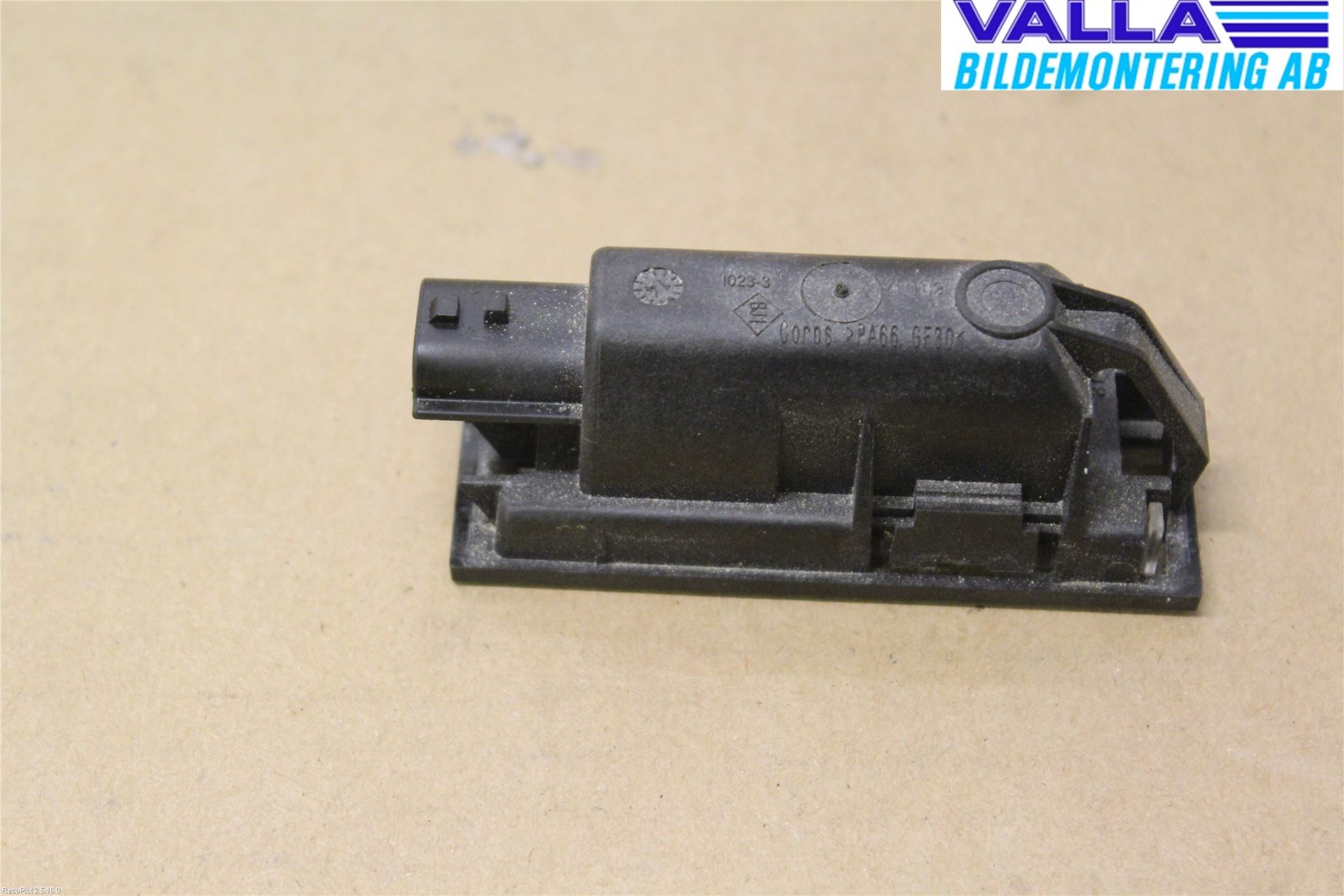 Renault CLIO IV 12-16 Skylt Belysning