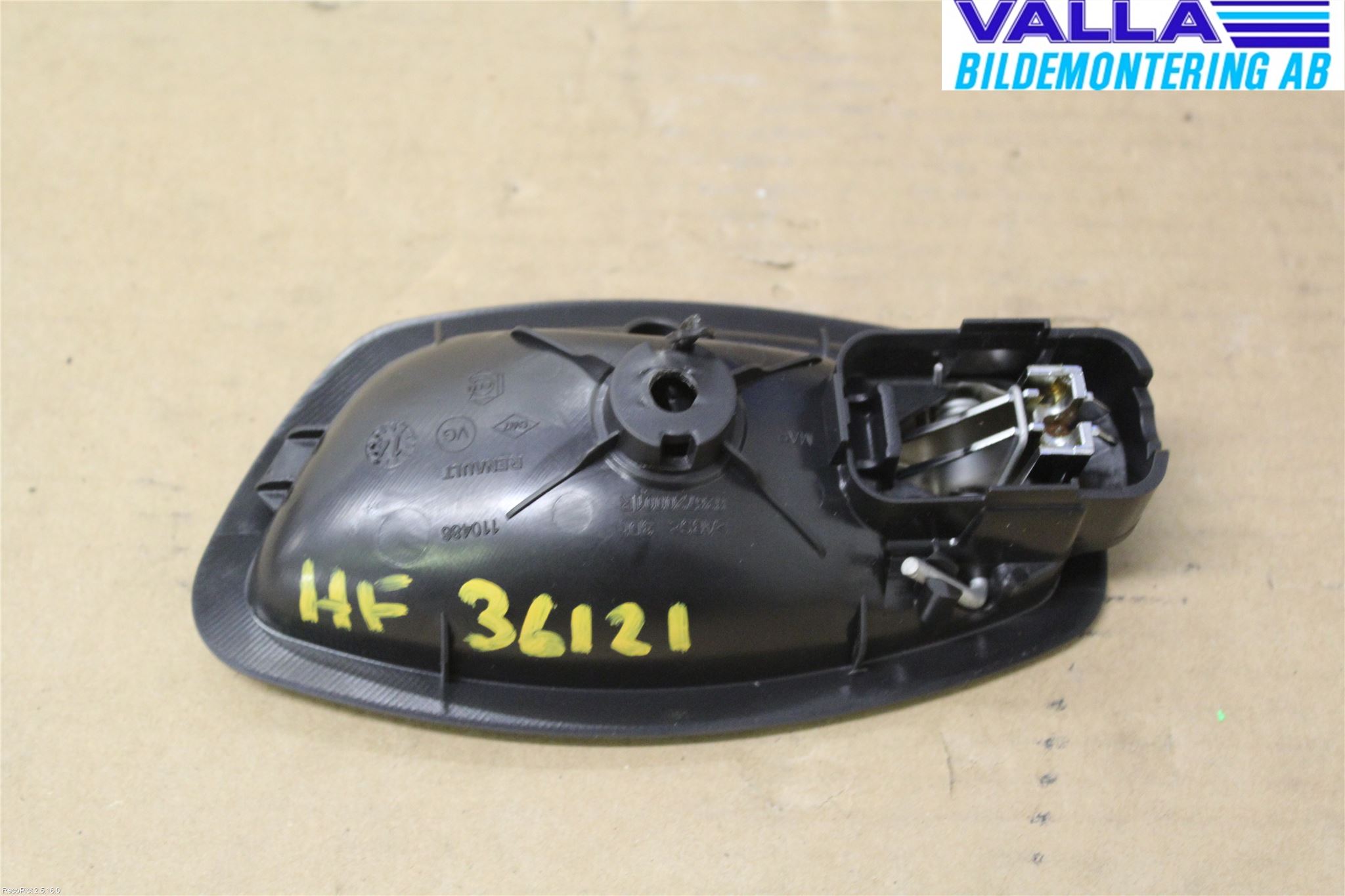 Renault CLIO IV 12-16 Dörrhandtag Inre Hö