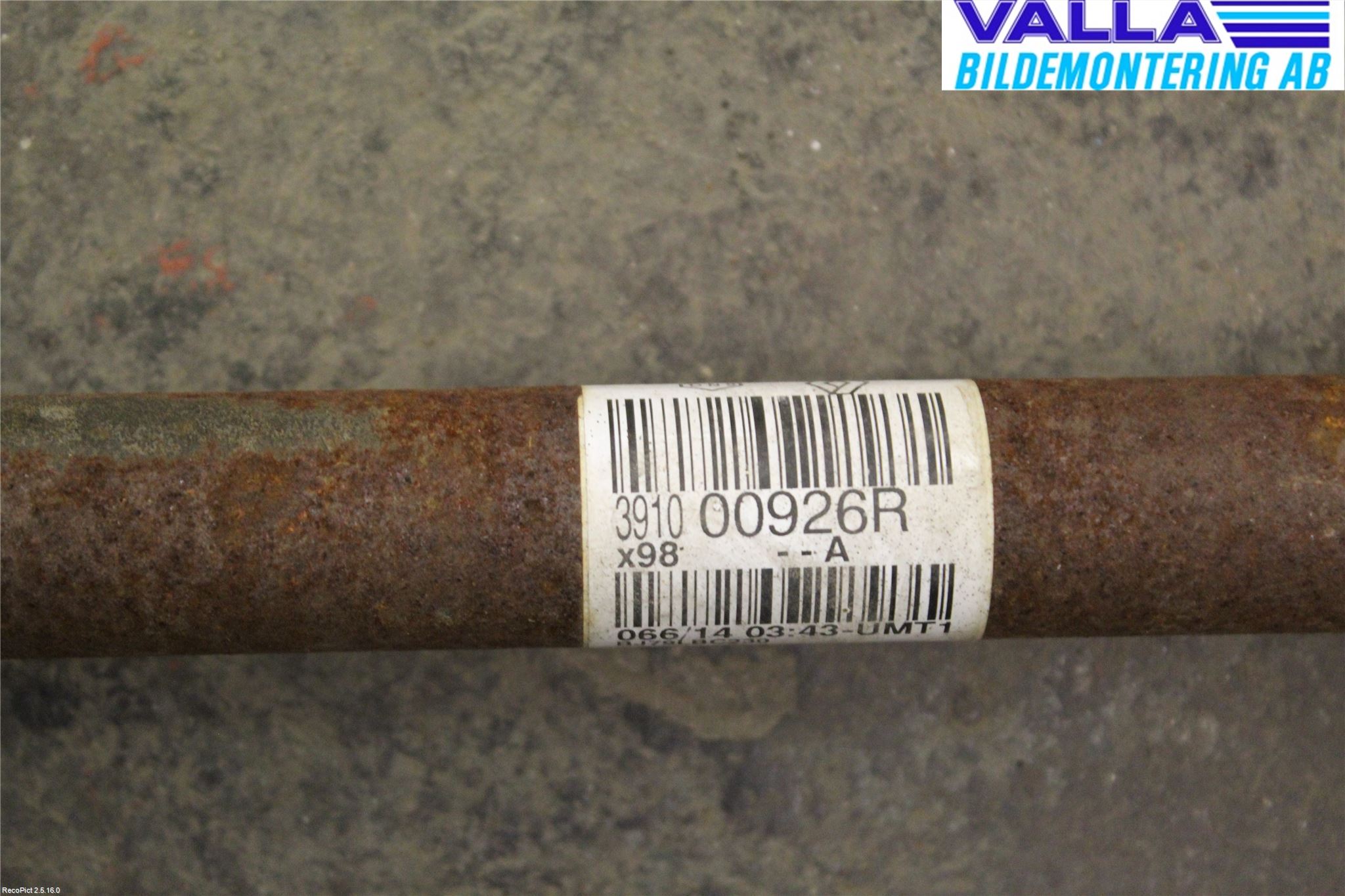 Renault CLIO IV 12-16 Drivaxel Fram Höger